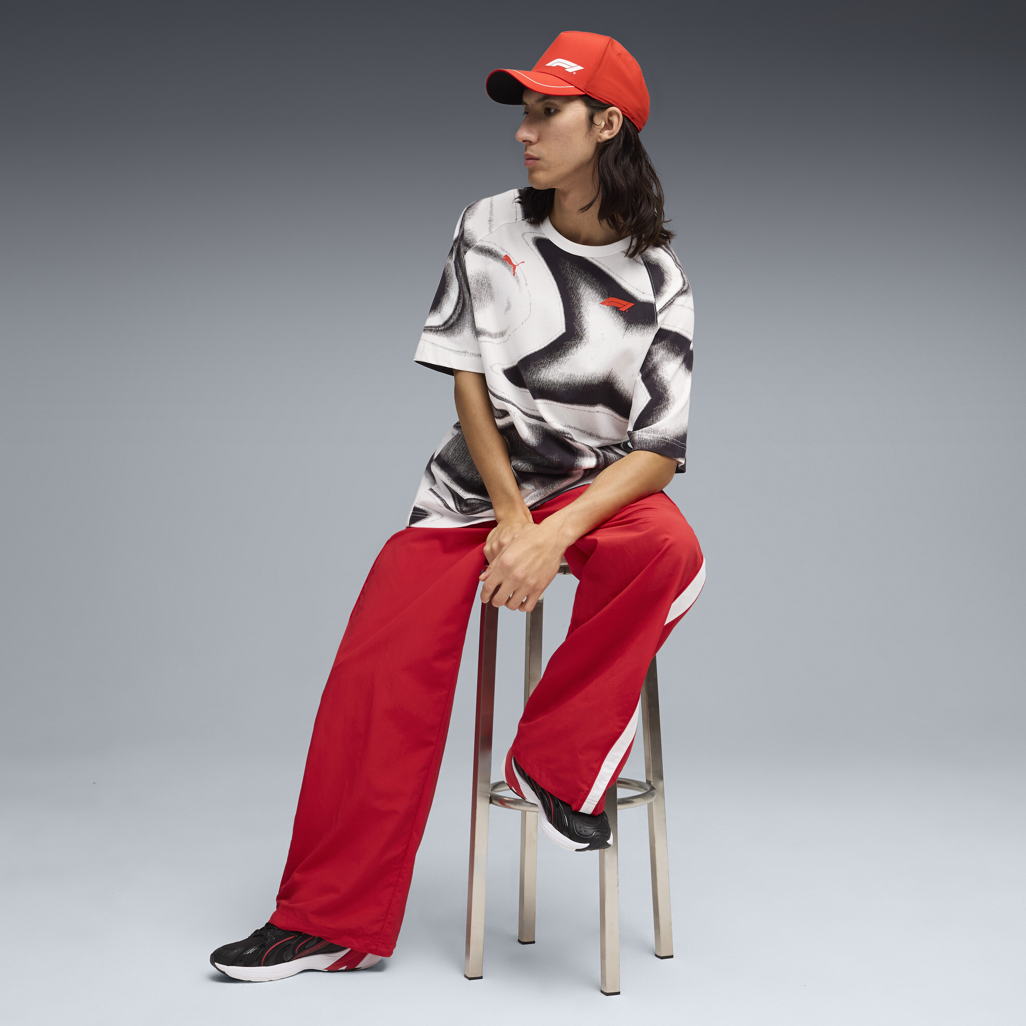 PUMA F1® Lifestyle bedrukt T-shirt voor Heren, Wit, Maat XXL thumbnail 2