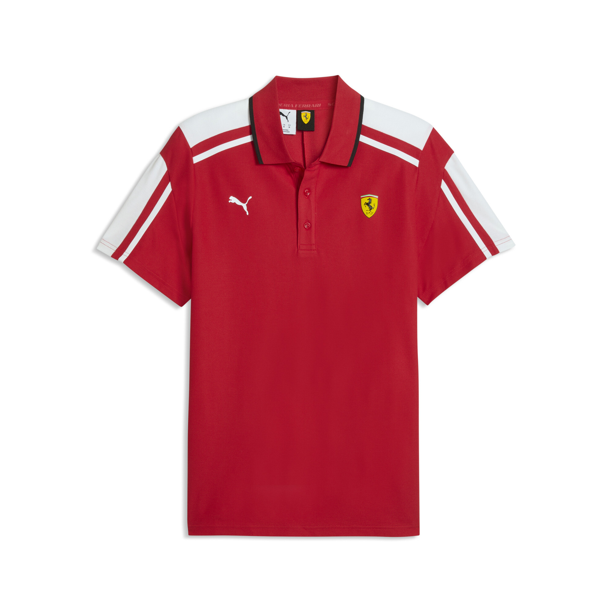 PUMA Scuderia Ferrari MT7 polo voor Heren, Rood, Maat XXL thumbnail 3
