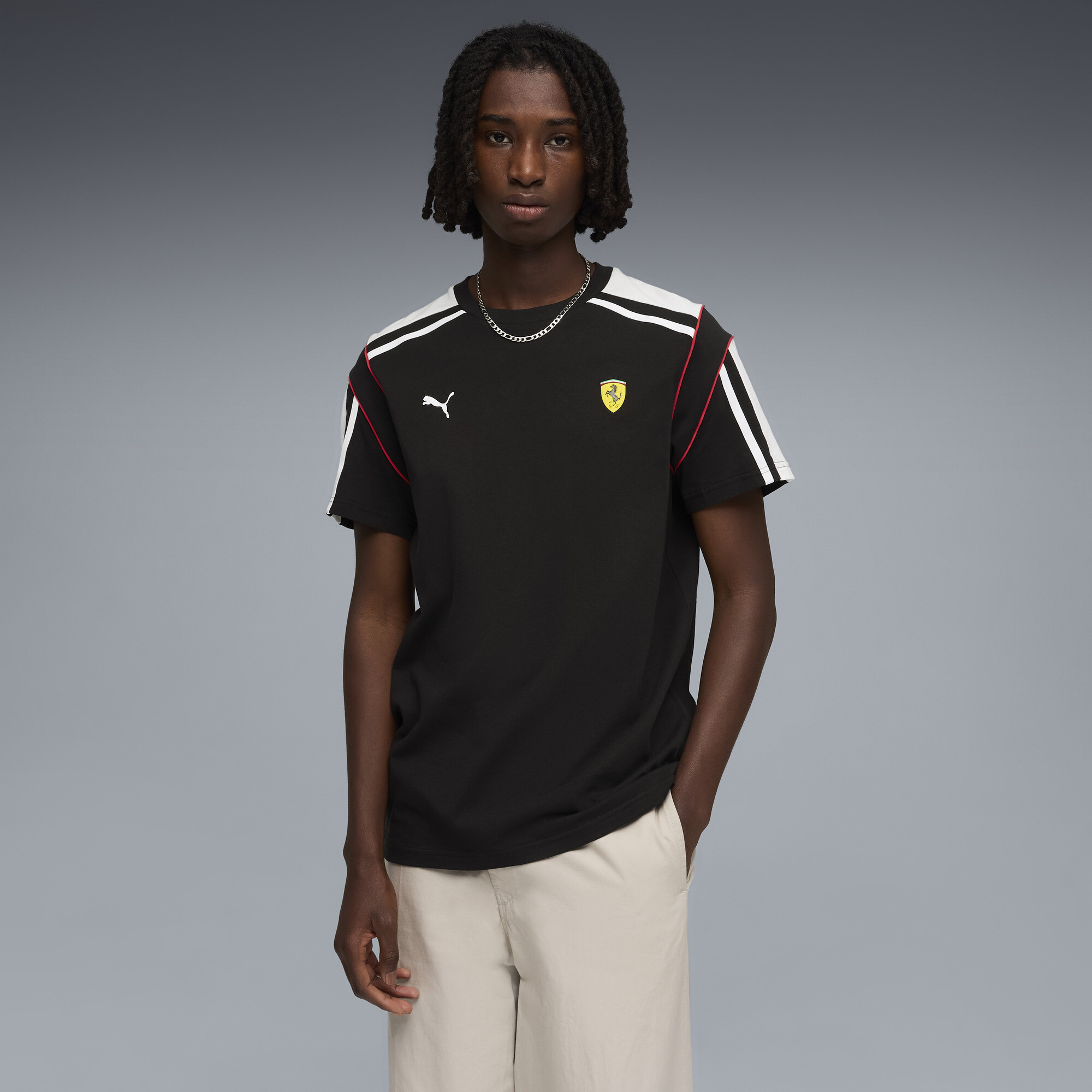 Polera Scuderia Ferrari MT7 para hombre