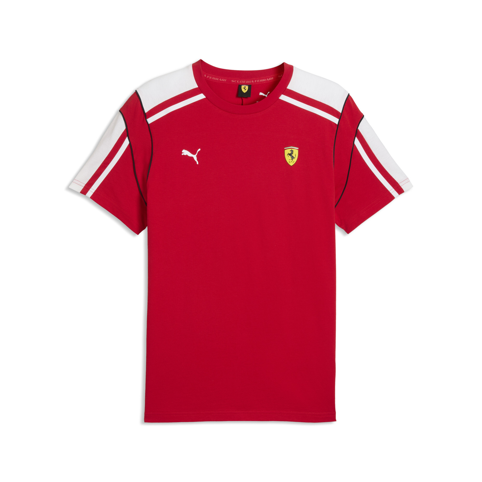 PUMA Scuderia Ferrari MT7+ T-shirt voor Heren, Rood, Maat XXL