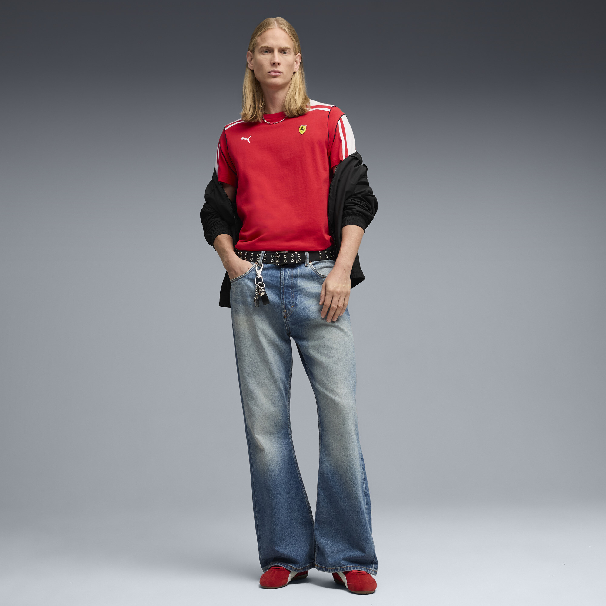 PUMA Scuderia Ferrari MT7+ T-shirt voor Heren, Rood, Maat XXL thumbnail 2