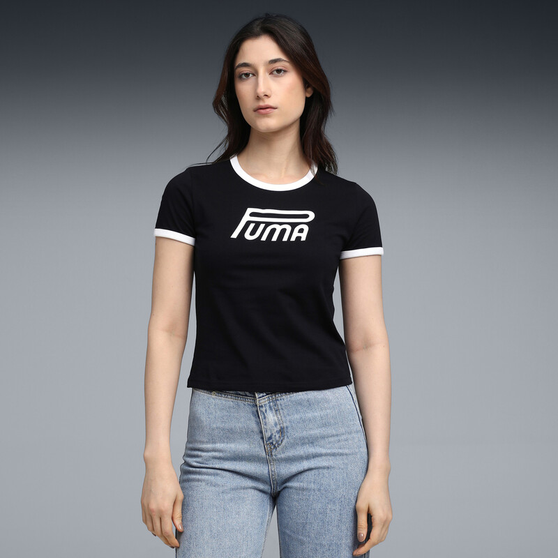Women's PUMA FUTURE ARCHIVE Cotton Slim Fit Tee