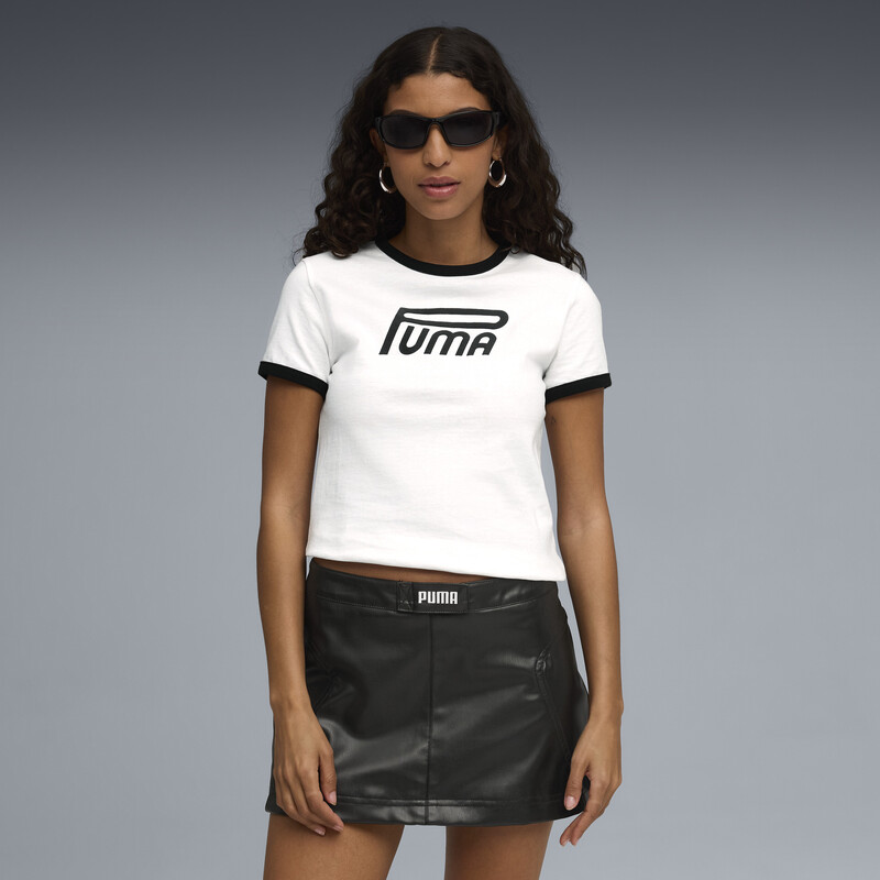 Women's PUMA FUTURE ARCHIVE Cotton Slim Fit Tee
