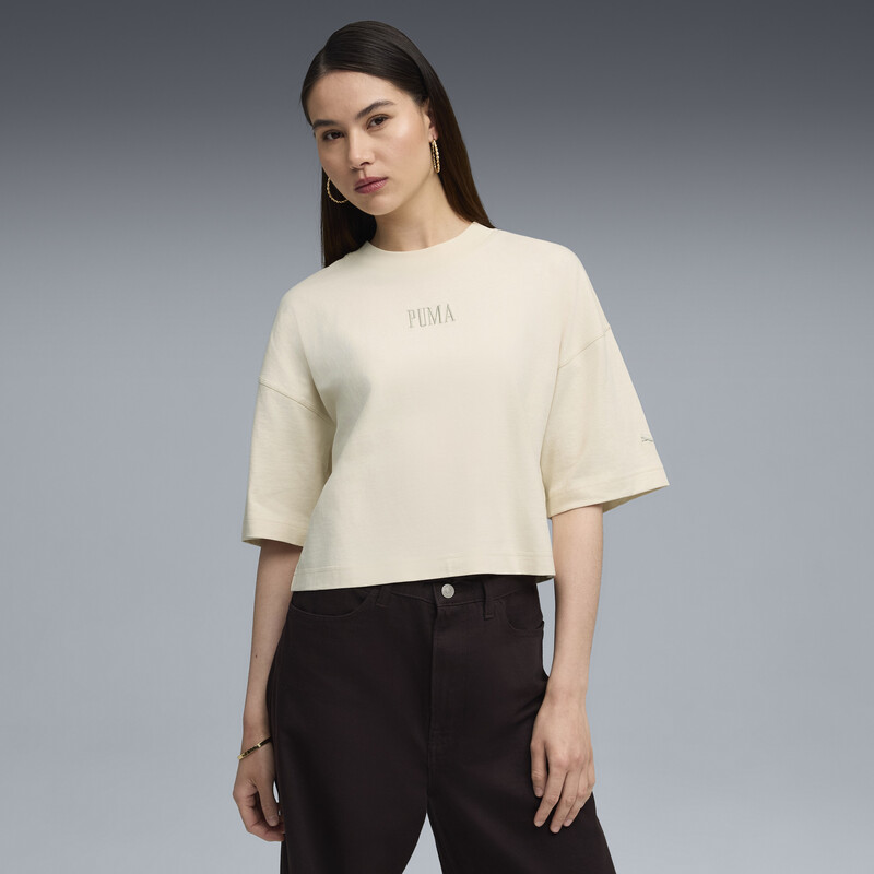 Women's PUMA PREMIUM ESSENTIALS Oversized Graphic Tee