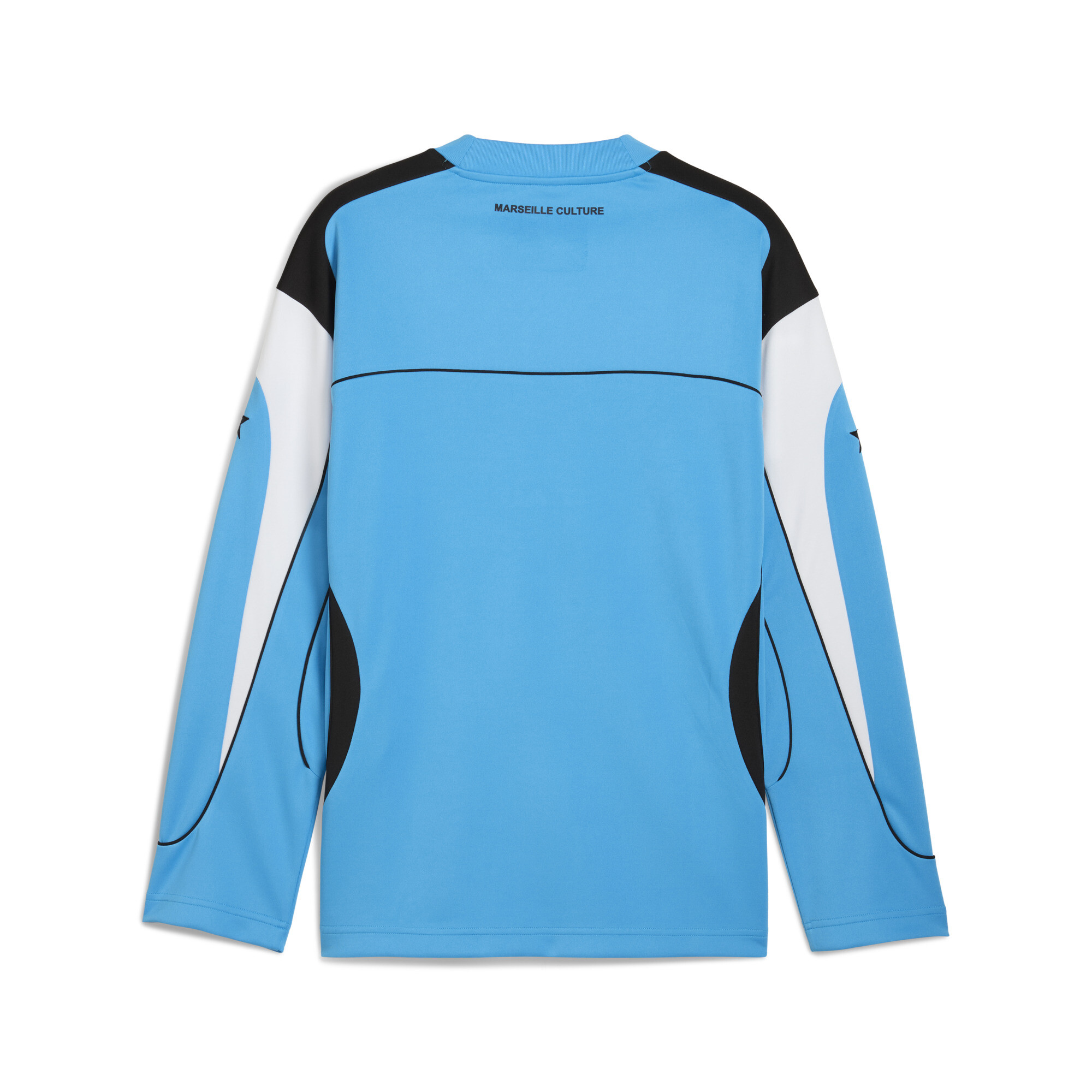 PUMA x Olympique de Marseille CLRT uniseks shirt, Blauw, Maat XL thumbnail 2