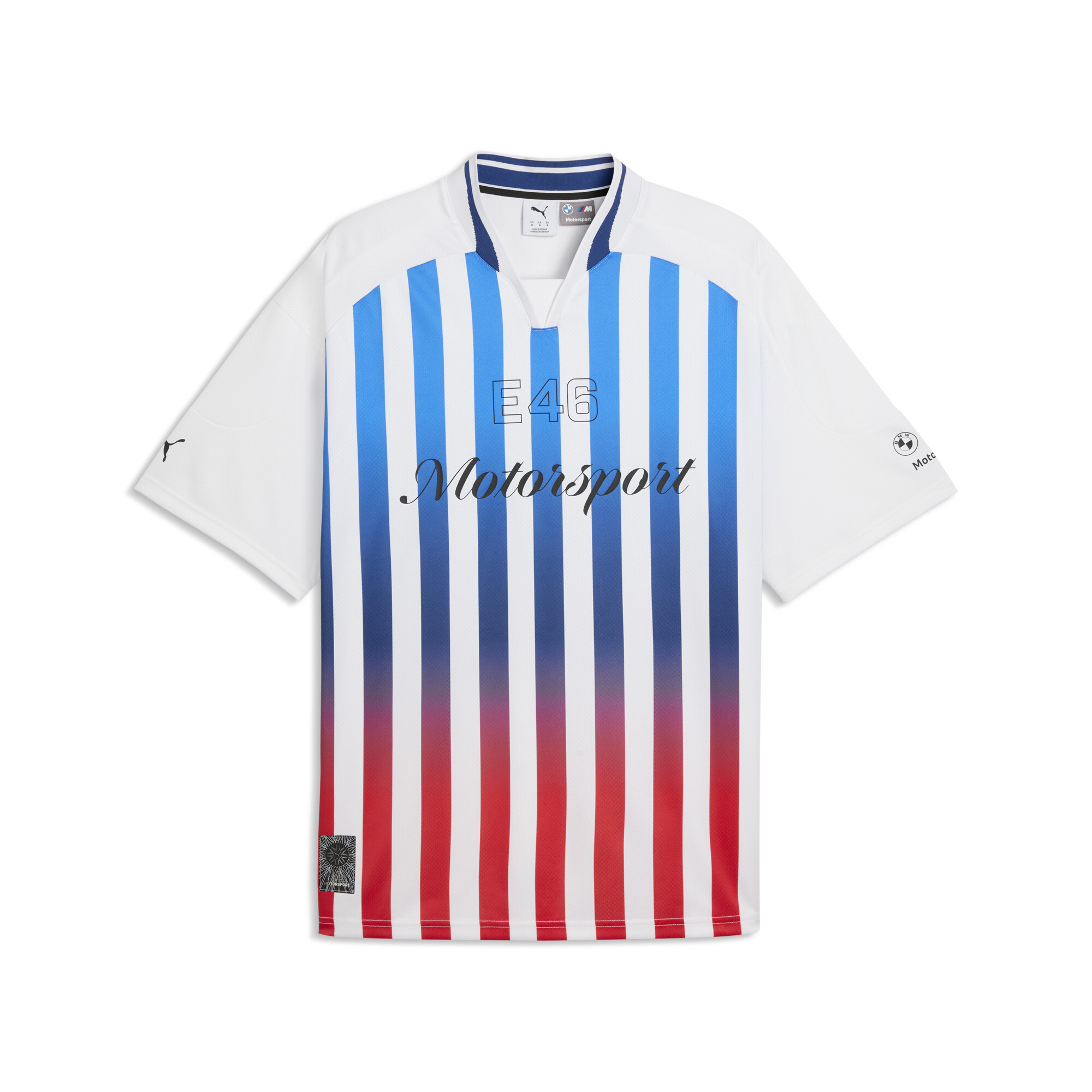 PUMA BMW M MOTORSPORT Lifestyle shirt voor Heren, Wit, Maat XS