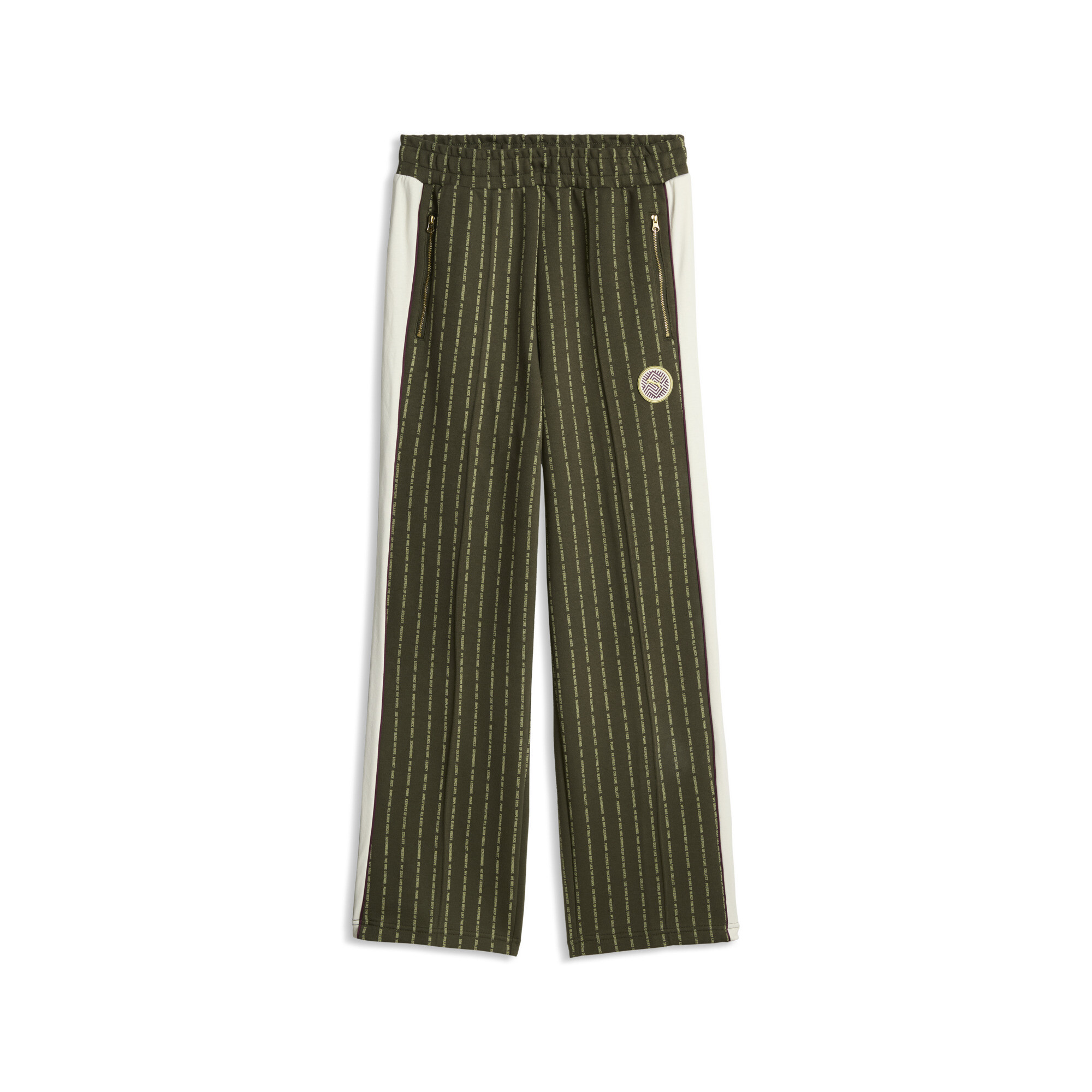 Pantalon de course PUMA x SCHOMBURG pour hommes, Vert, Adulte G | 635976_70