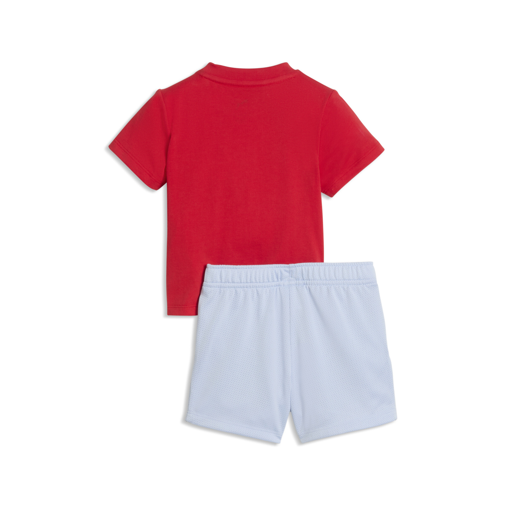 PUMA Sporty Cats set met T-shirt en short, Rood, Maat 2-3Y thumbnail 2