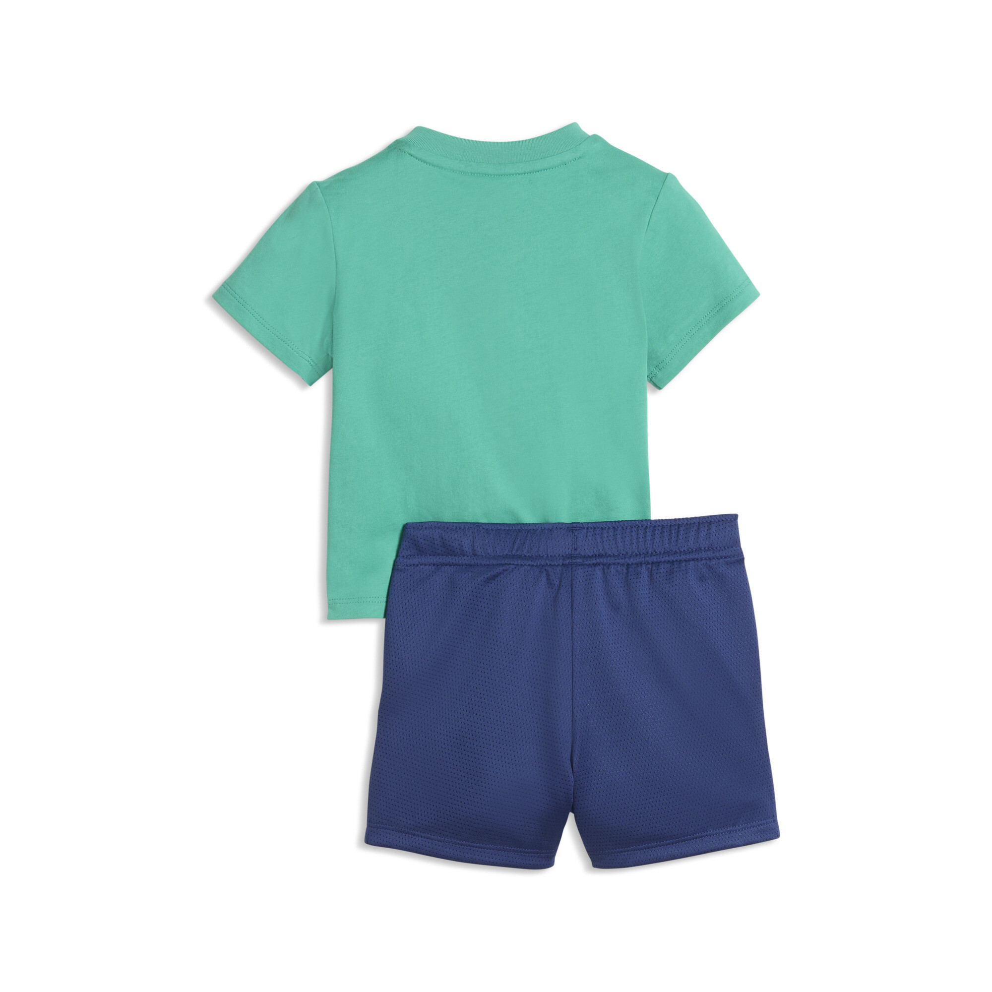 PUMA Sporty Cats set met T-shirt en short, Groen, Maat 3-4Y thumbnail 2