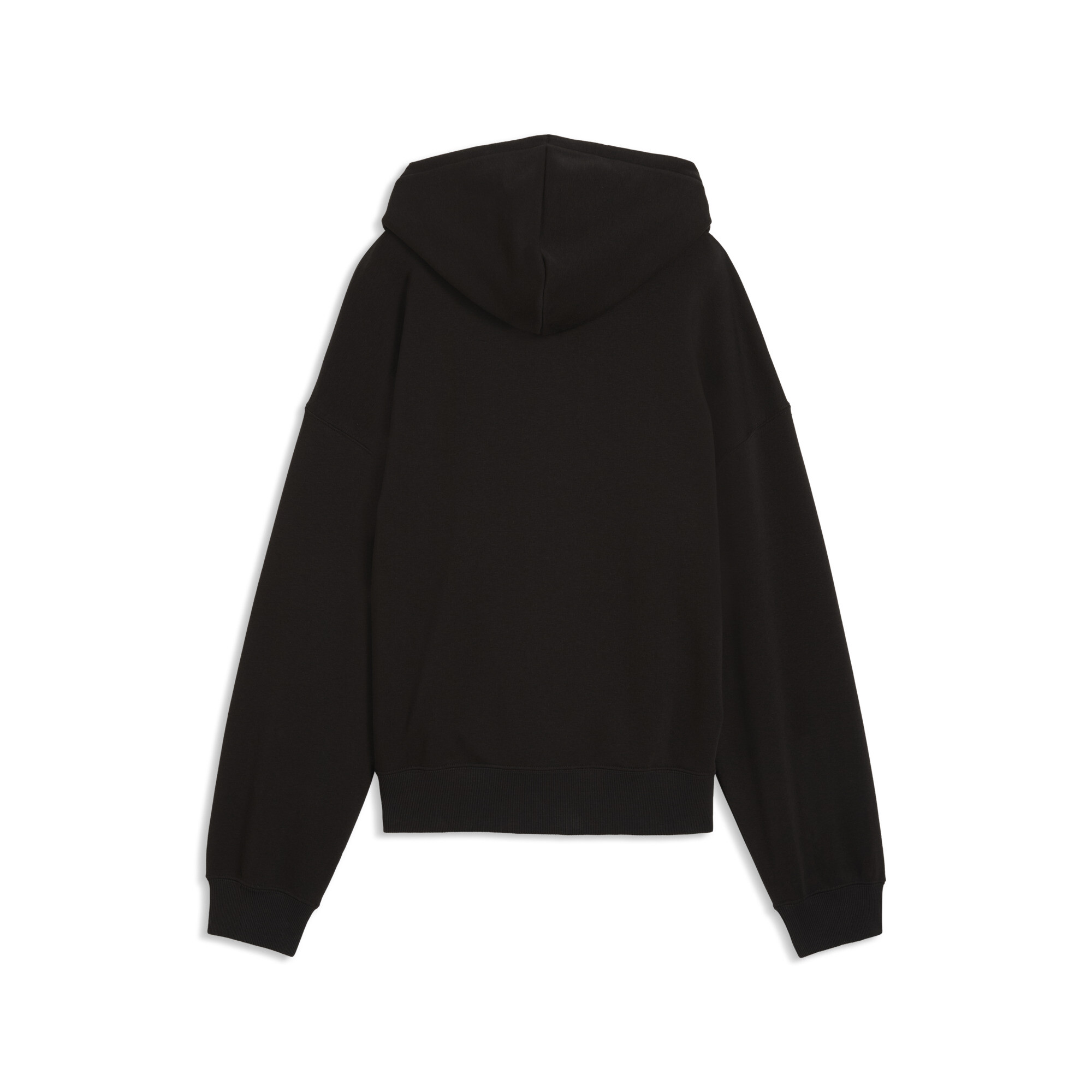 PUMA Wardrobe Essentials oversized hoodie voor Dames, Zwart, Maat XL thumbnail 2