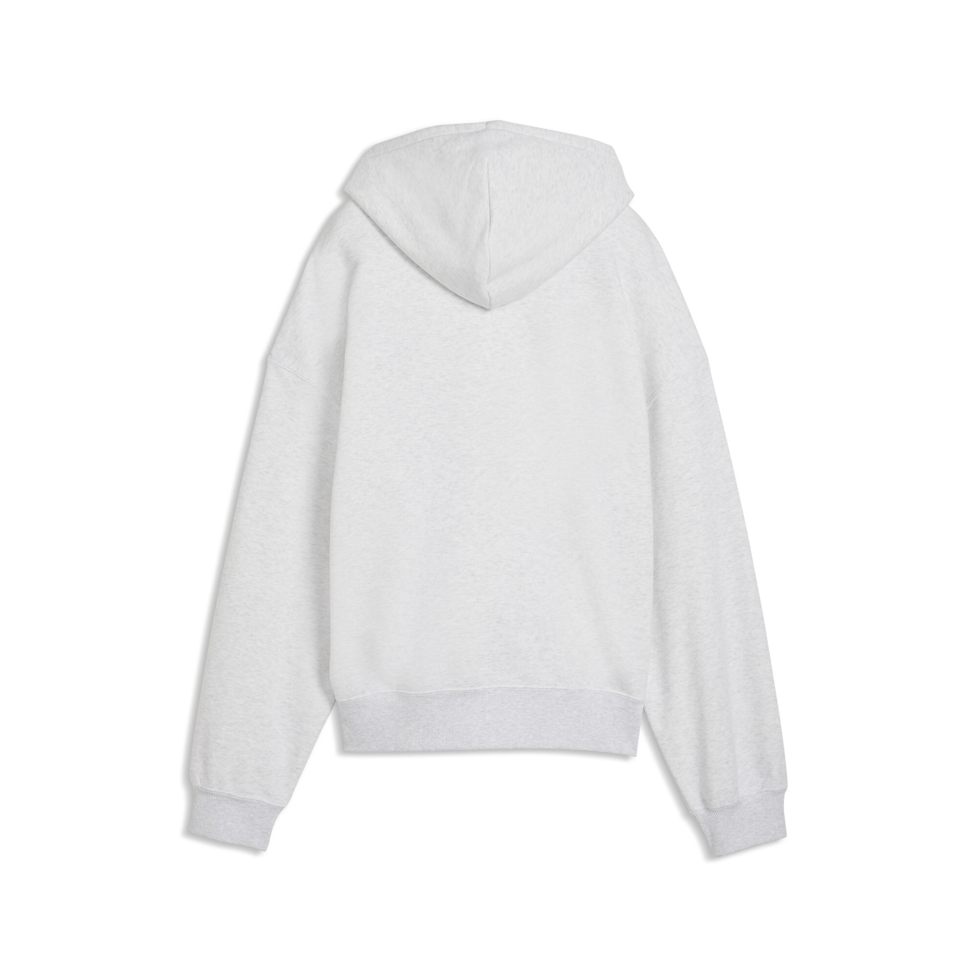 PUMA Wardrobe Essentials oversized hoodie voor Dames, Wit, Maat XS thumbnail 2