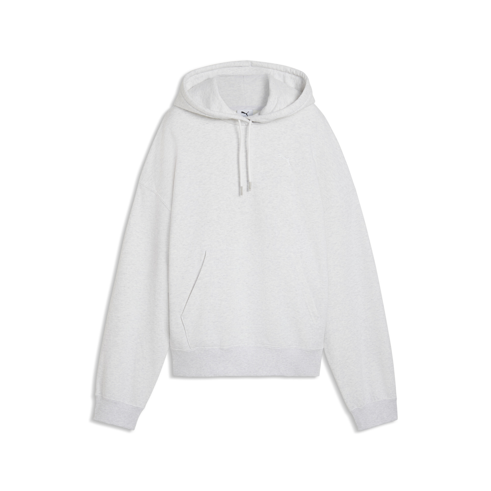 PUMA Wardrobe Essentials oversized hoodie voor Dames, Wit, Maat XS thumbnail 3