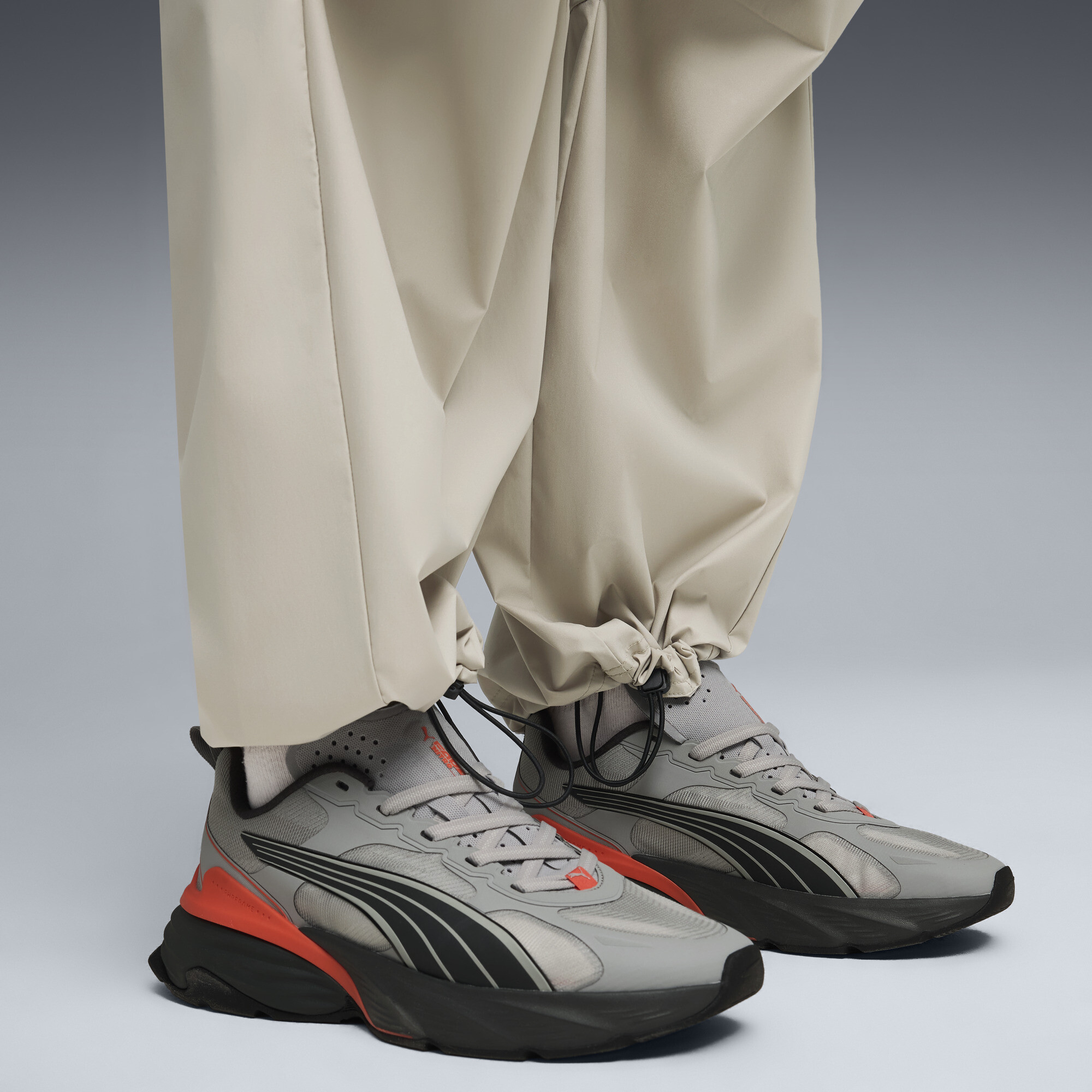 PUMATECH trainingsbroek voor Heren, Beige/Grijs, Maat L thumbnail 2