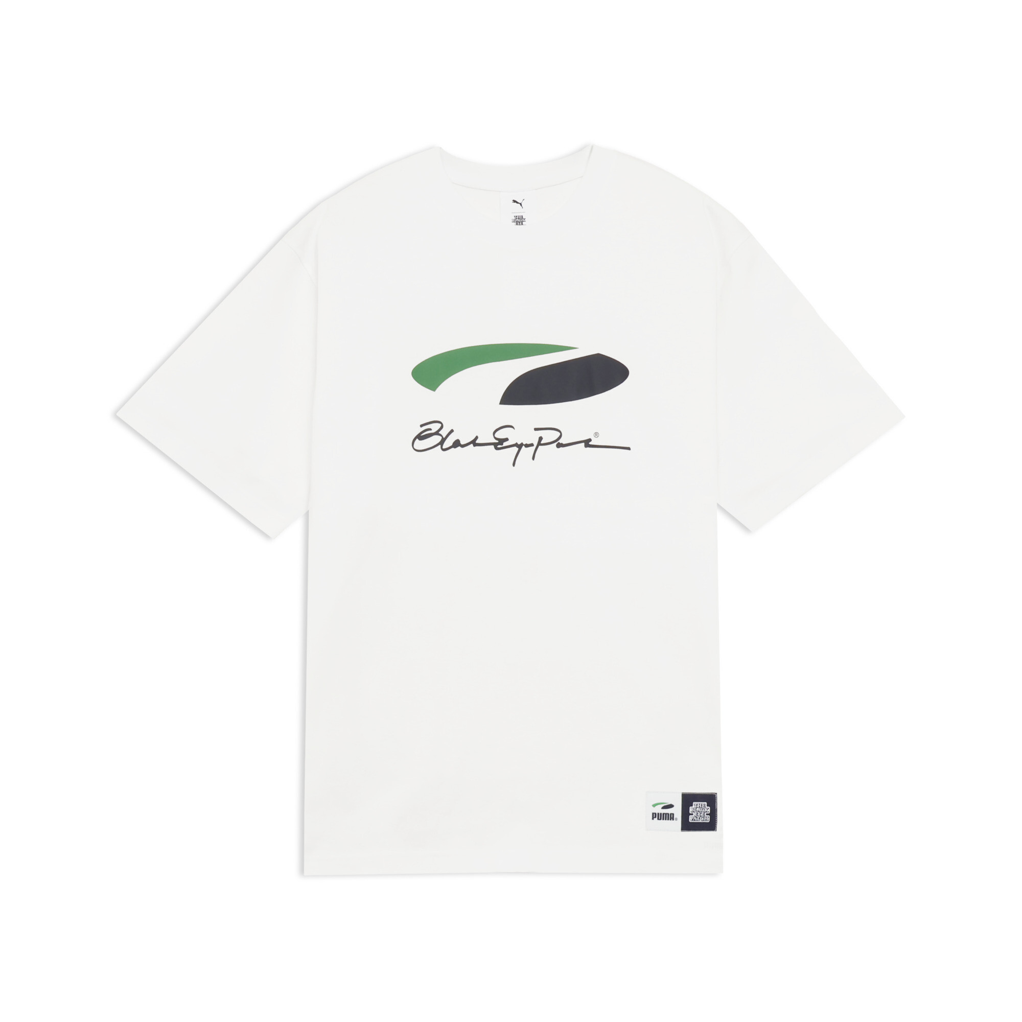 メンズ PUMA x BlackEyePatch AUTOGRAPHED OVAL ロゴ 半袖 Tシャツ