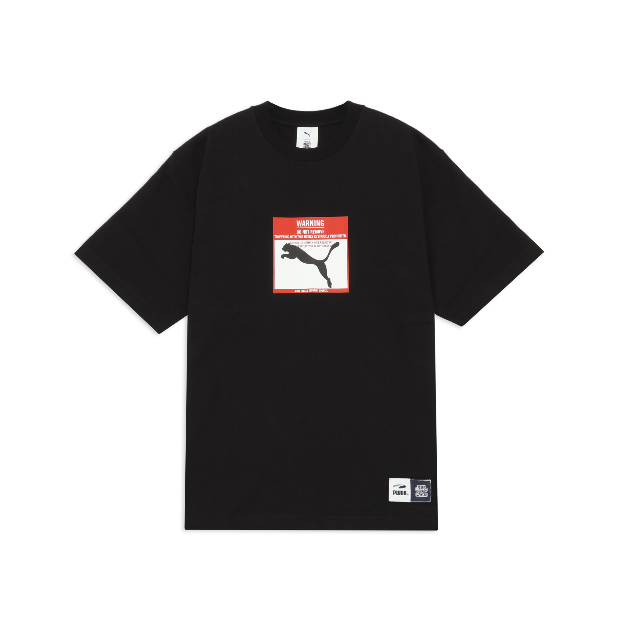 メンズ PUMA x BlackEyePatch DO NOT REMOVE ラベル 半袖 Tシャツ