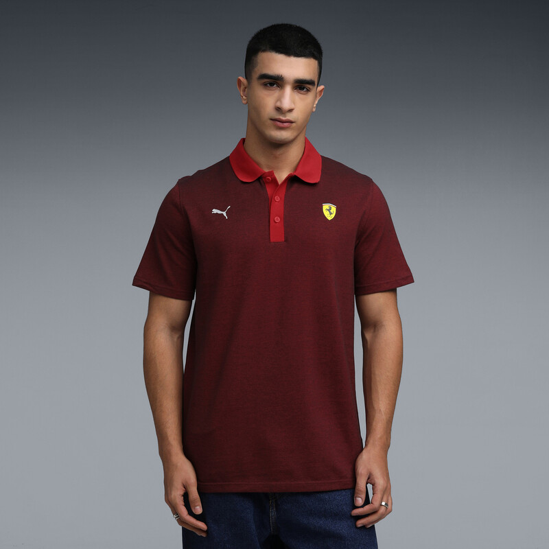 

Men's PUMA Scuderia Ferrari Contrast Collar Polo
