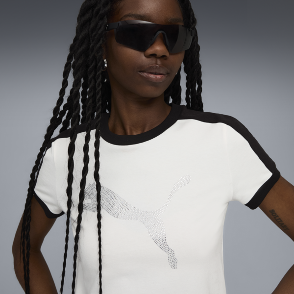 PUMA X FENTY T7 Slim Tee, PUMA White, large-MEX