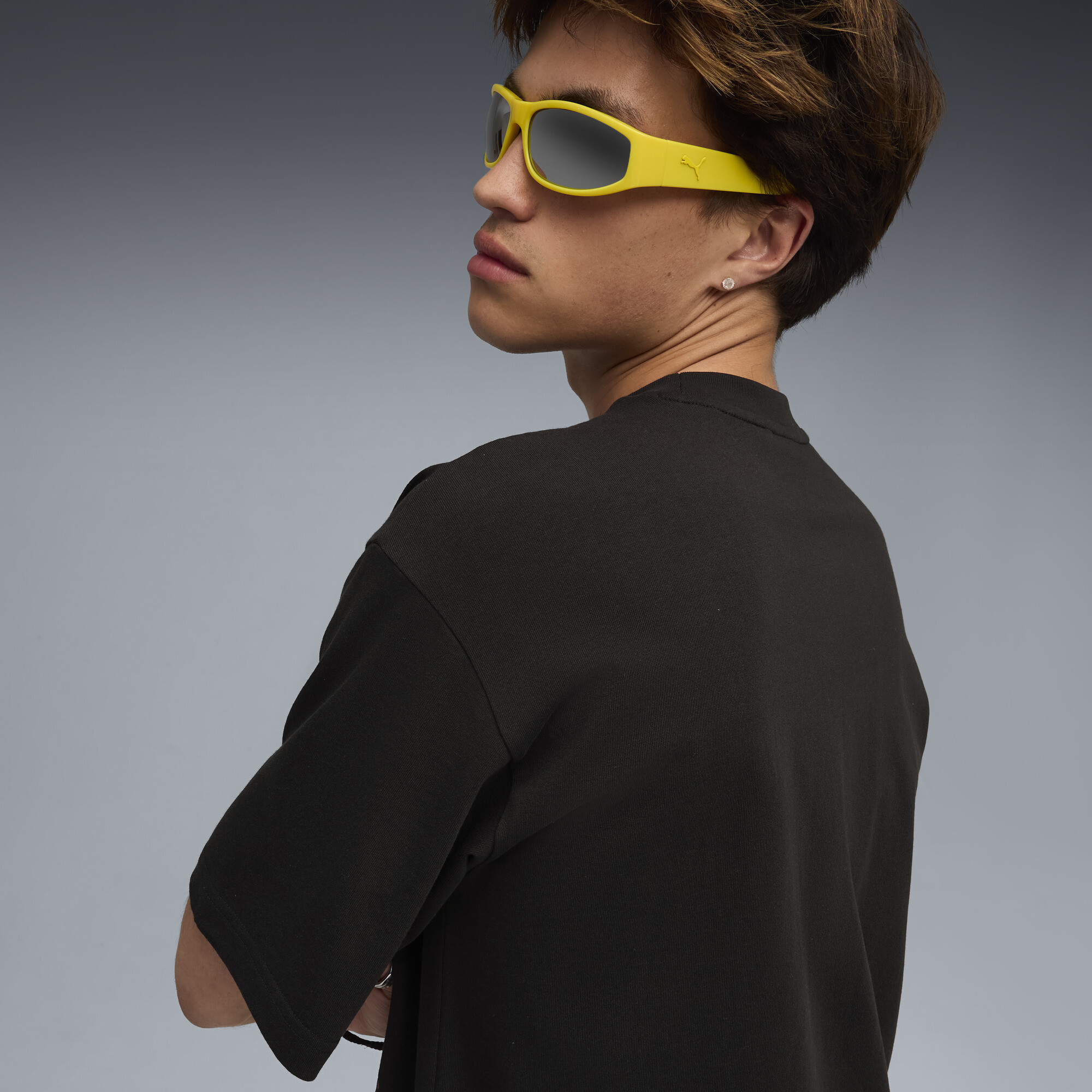 A$AP ROCKY x PUMA Motors T-shirt voor Heren, Zwart, Maat L thumbnail 7