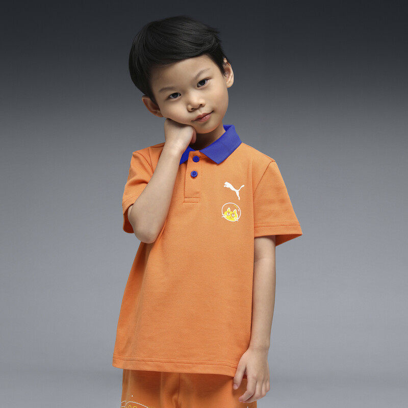 

PUMA CATSTRAUNAUTS Kids' Graphic Print Polo