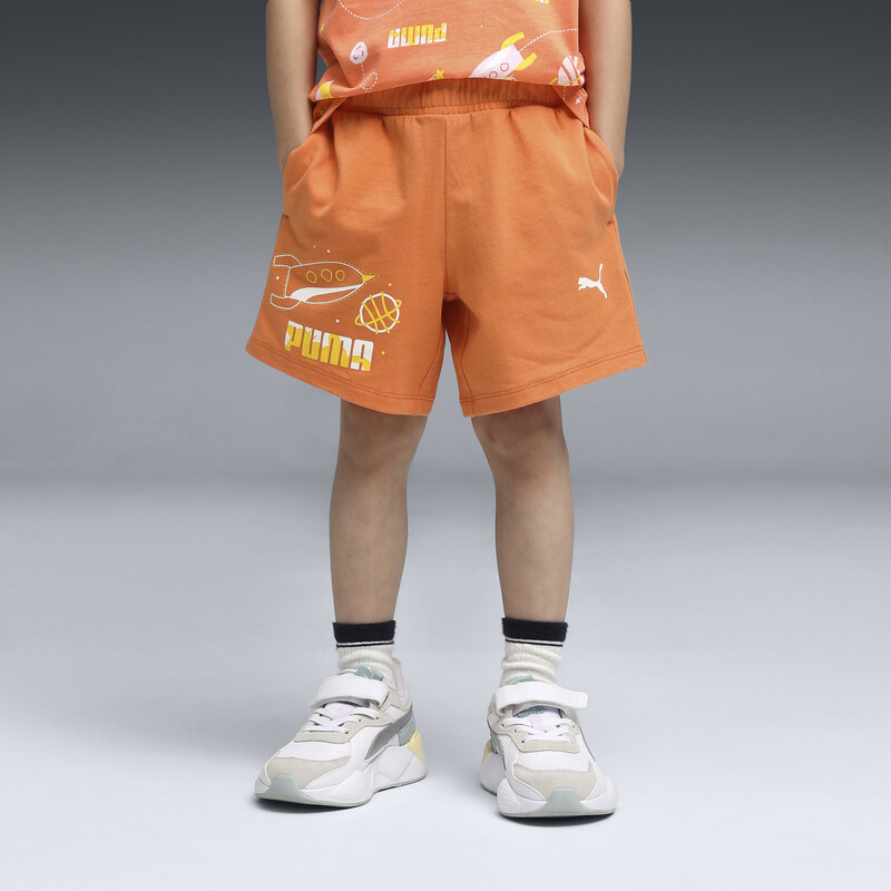 

PUMA CATSTRAUNAUTS Kids' Above-Knee Graphic Shorts