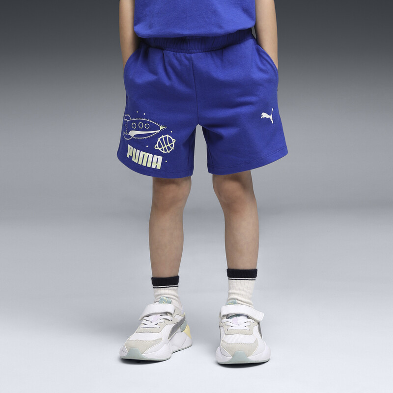 

PUMA CATSTRAUNAUTS Kids' Above-Knee Graphic Shorts