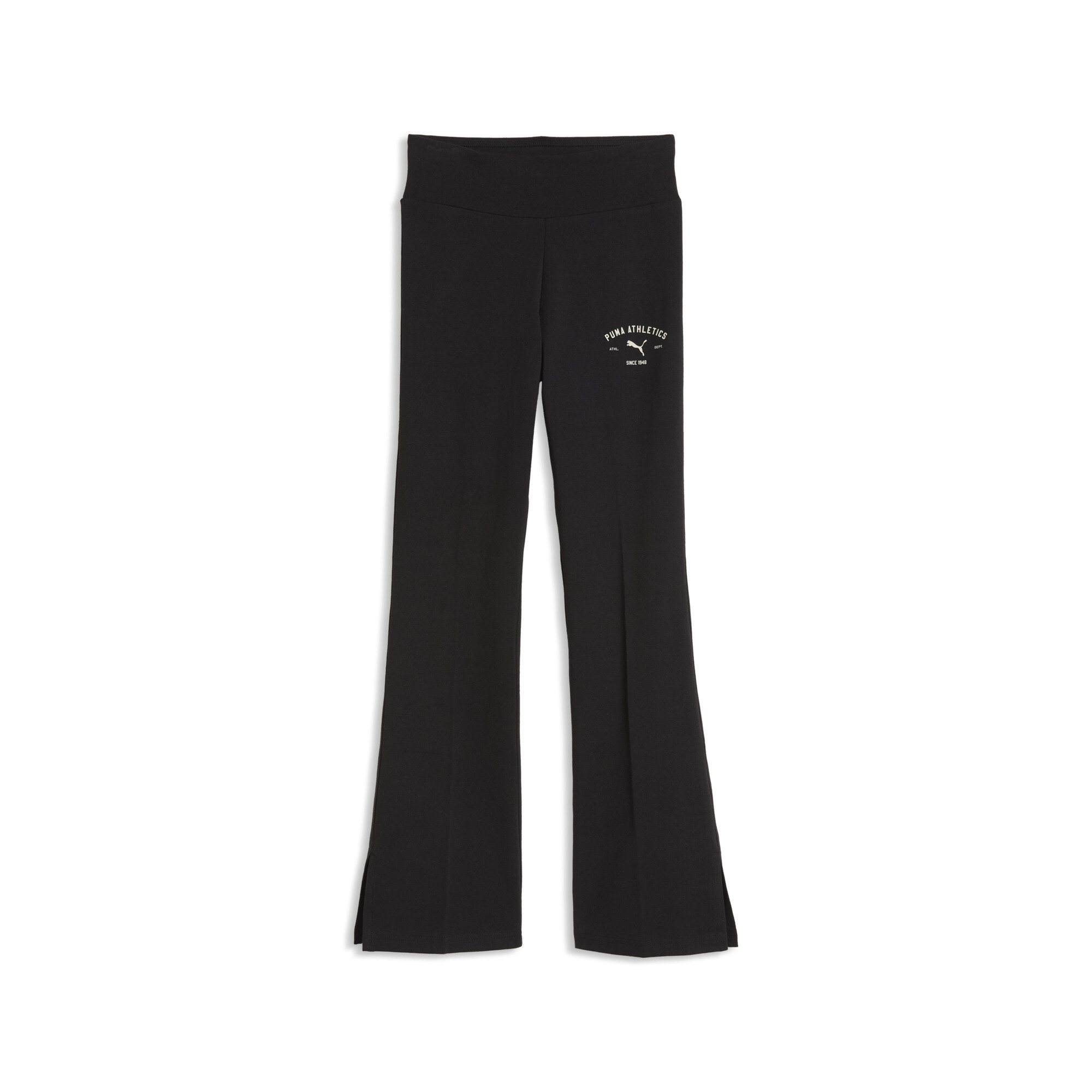 PUMA Classics flaRood legging met hoge taille voor Dames, Zwart, Maat 11-12Y thumbnail 3
