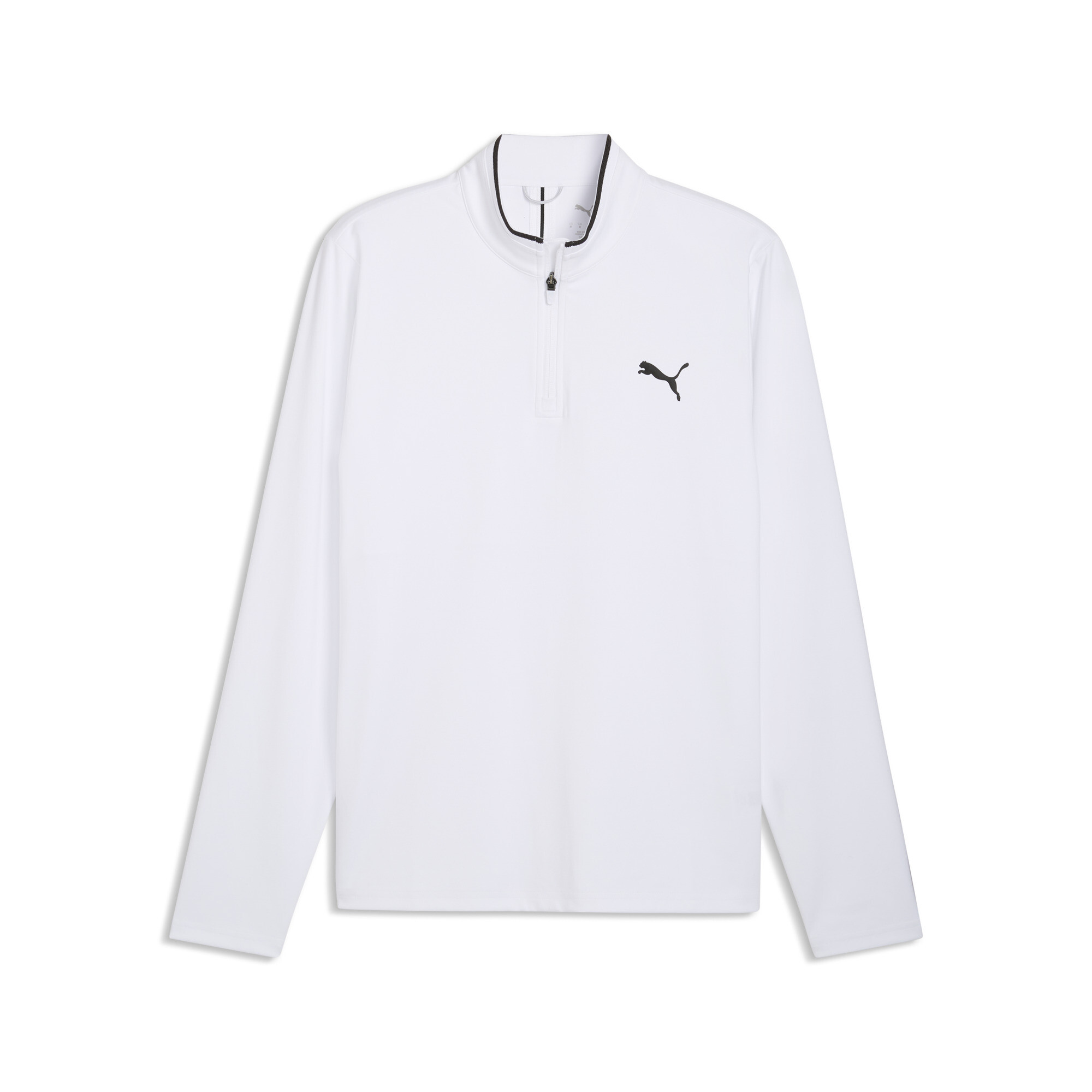PUMA Men's White Glow Cloudspun Tech Tour Golf Jacket