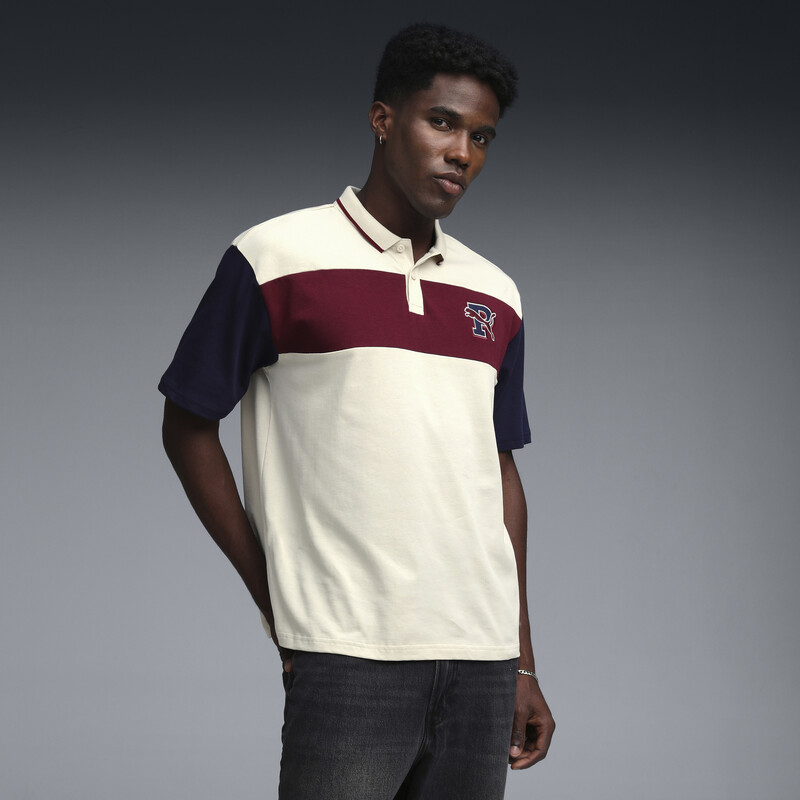 

Men's PUMA Wardrobe Essentials Varsity Polo T-shirt
