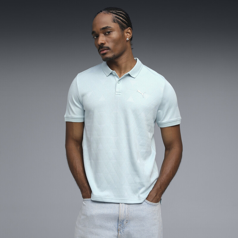 

Men's PUMA Wardrobe Essentials Jacquard Slim Polo