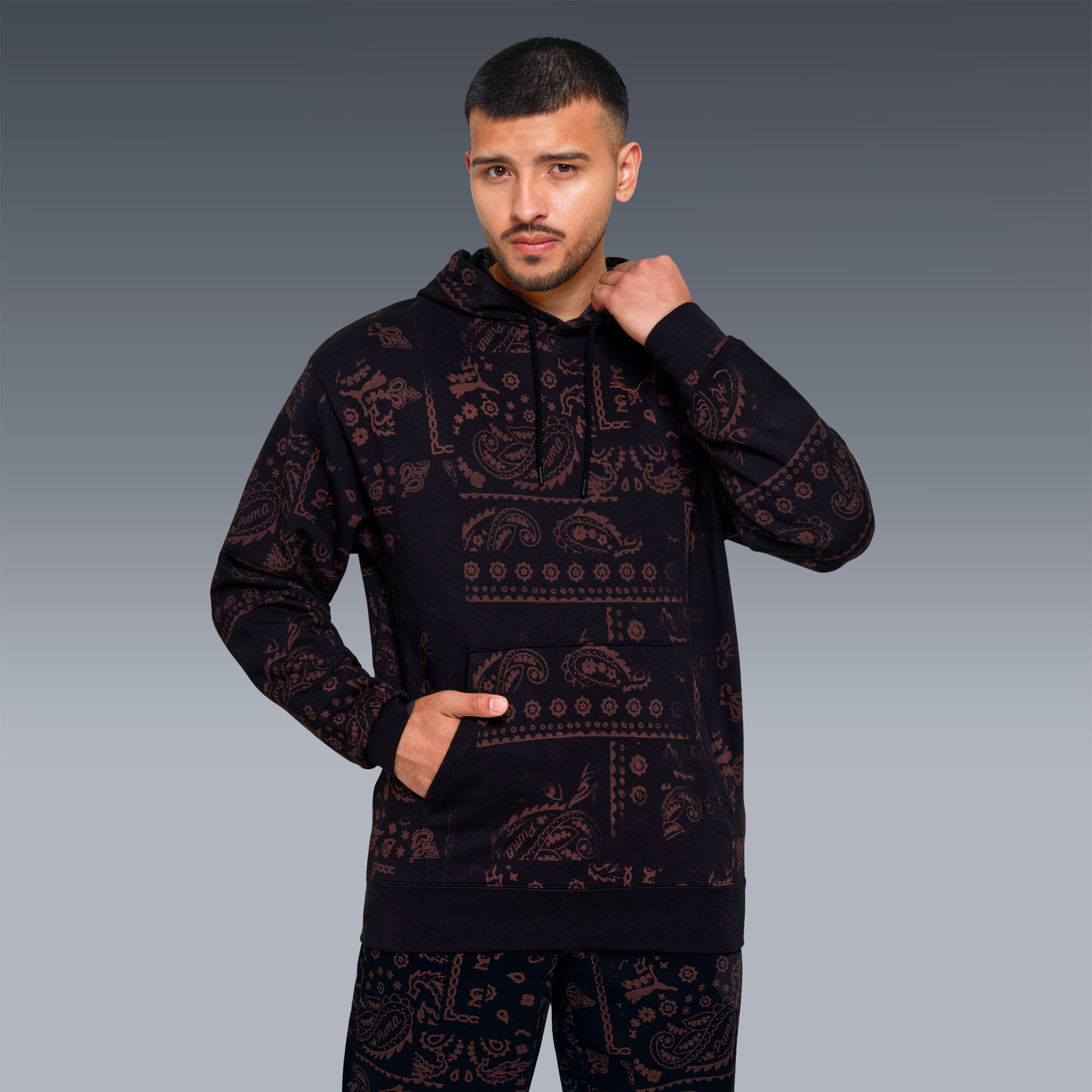 Polerón estampado Downtown para hombre