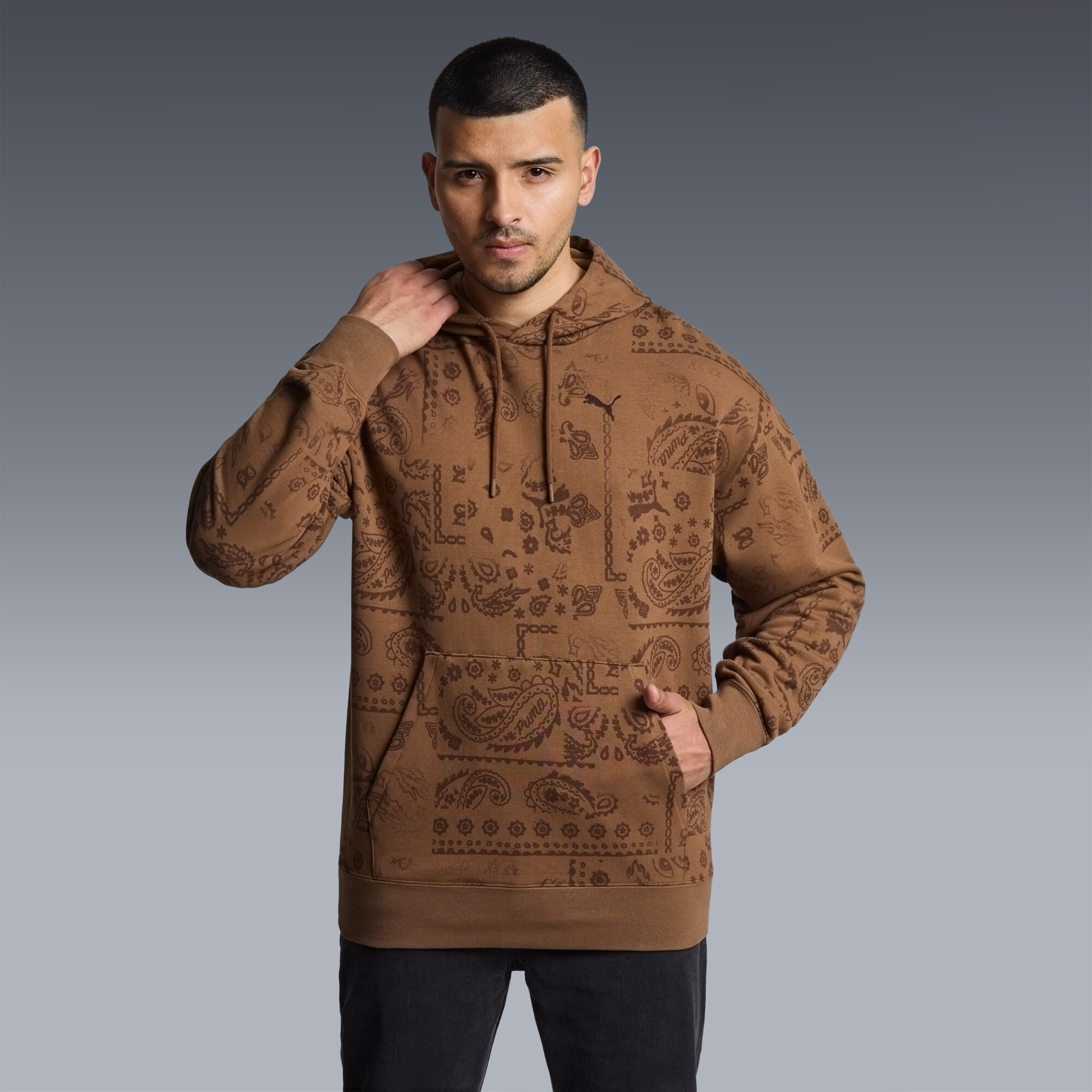 Polerón estampado Downtown para hombre