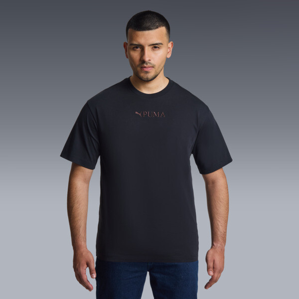 Remera PUMA estampada Downtown para Hombre En Negro