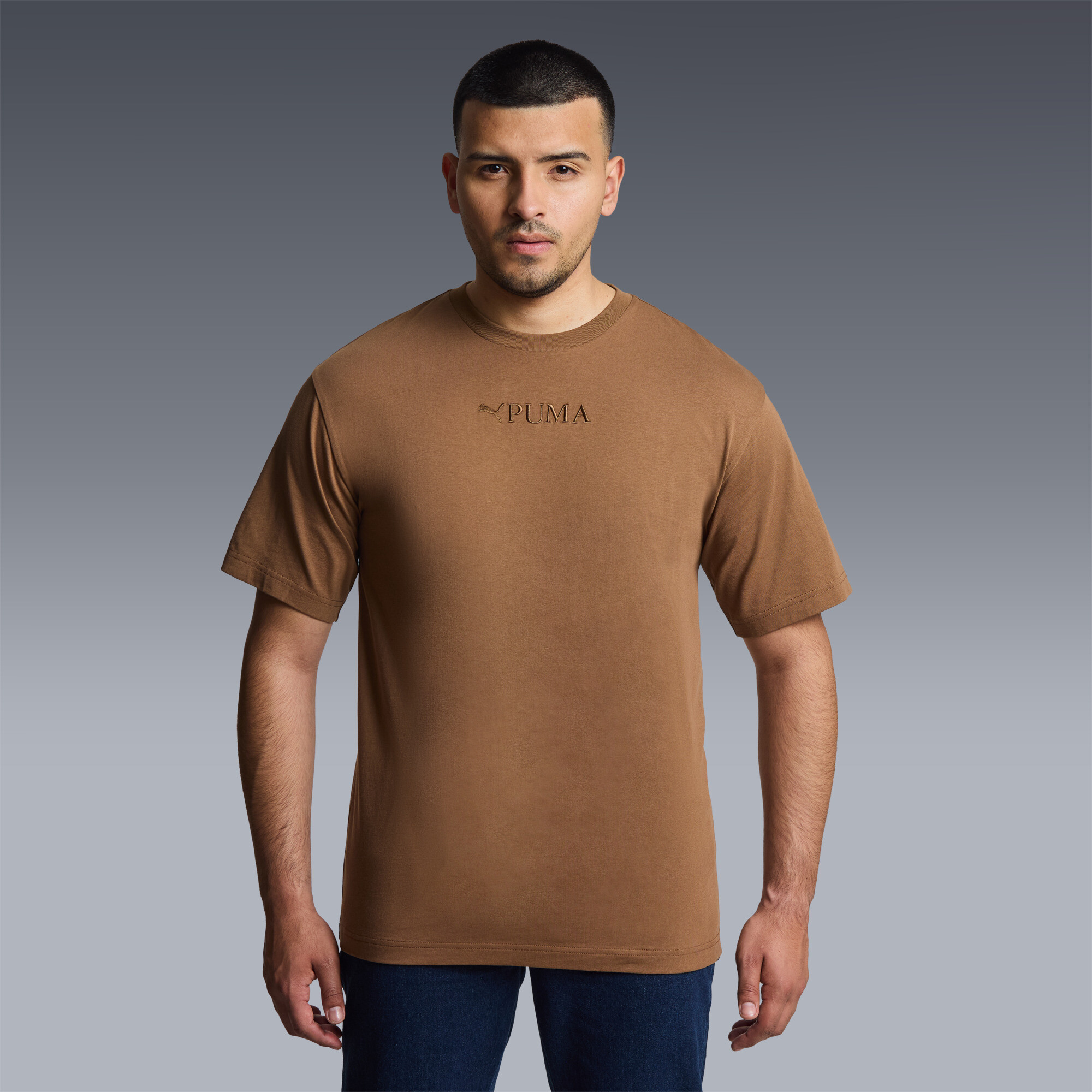 Polera estampada Downtown para hombre