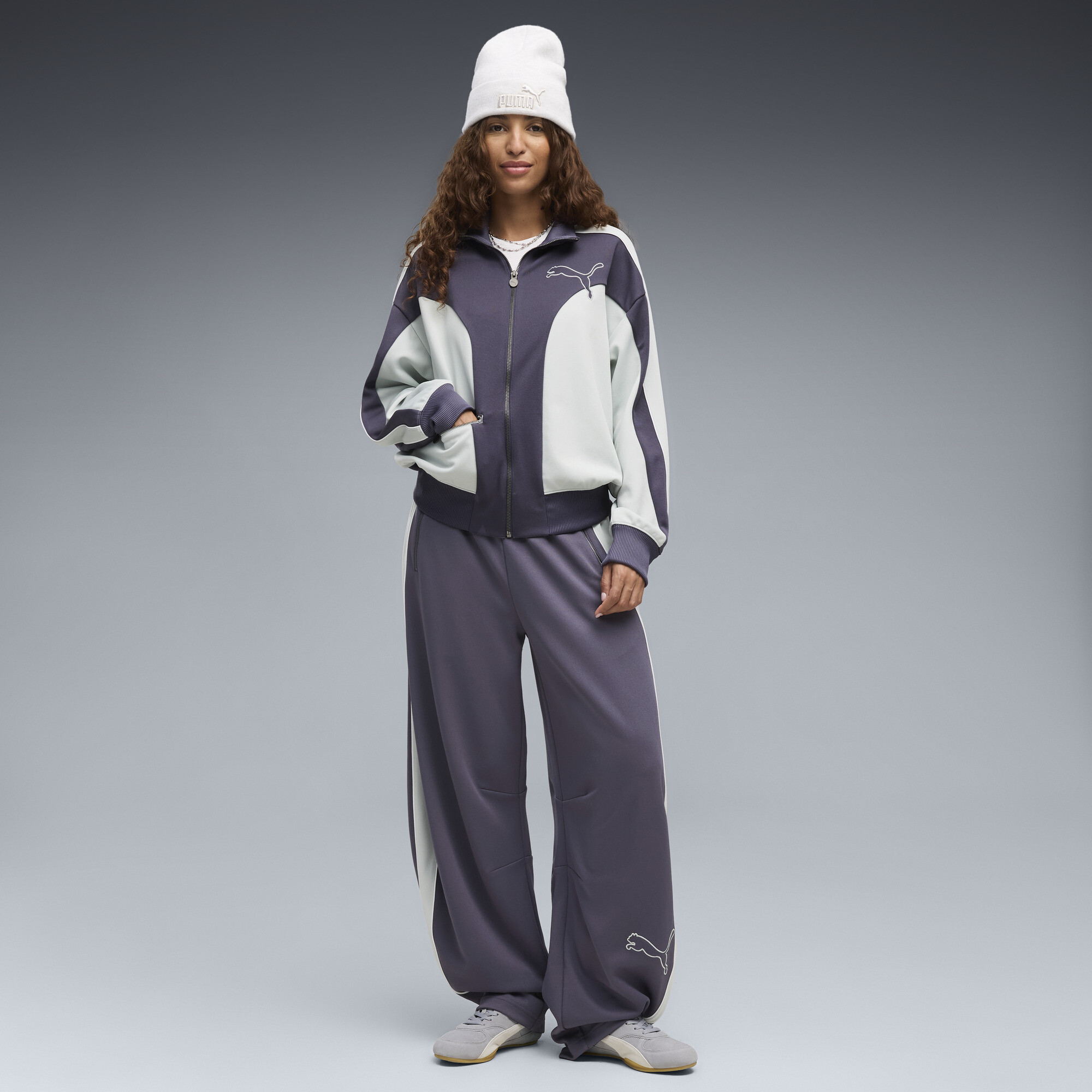 PUMA Pantalon de survêtement décontracté T7 Love Of The Cat Femme Vêtements