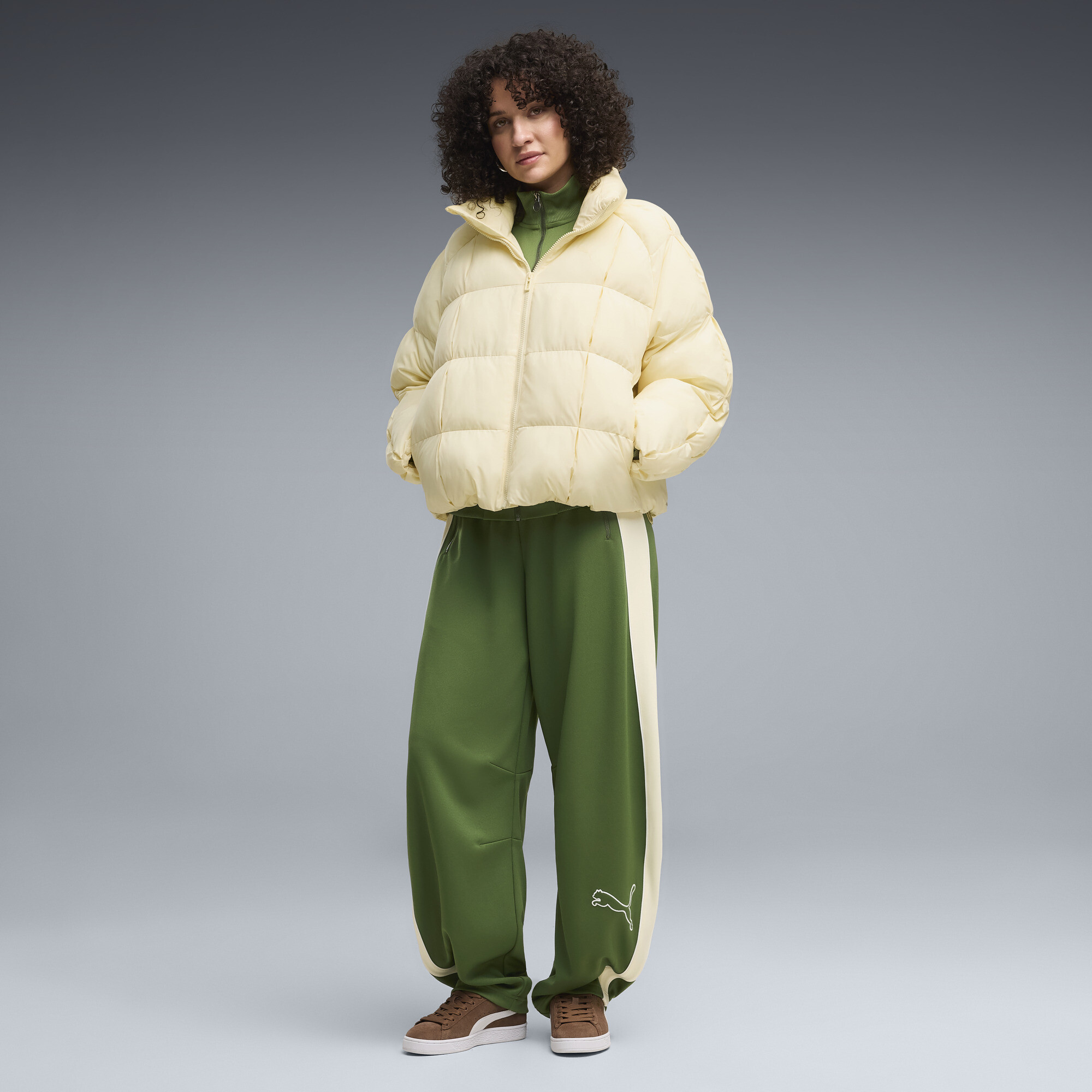 T7 Love Of The Cat Relaxed Barrel Track Pants Women