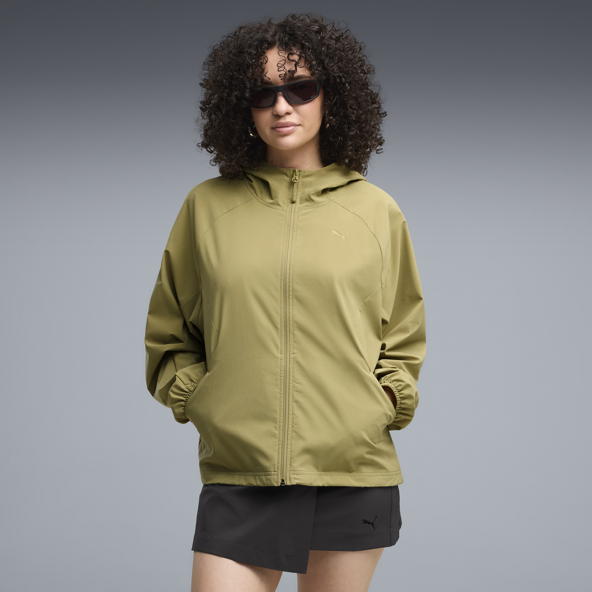 Veste oversize et extensible PUMATECH SENSE Femme Vtements Marron XS 85 €