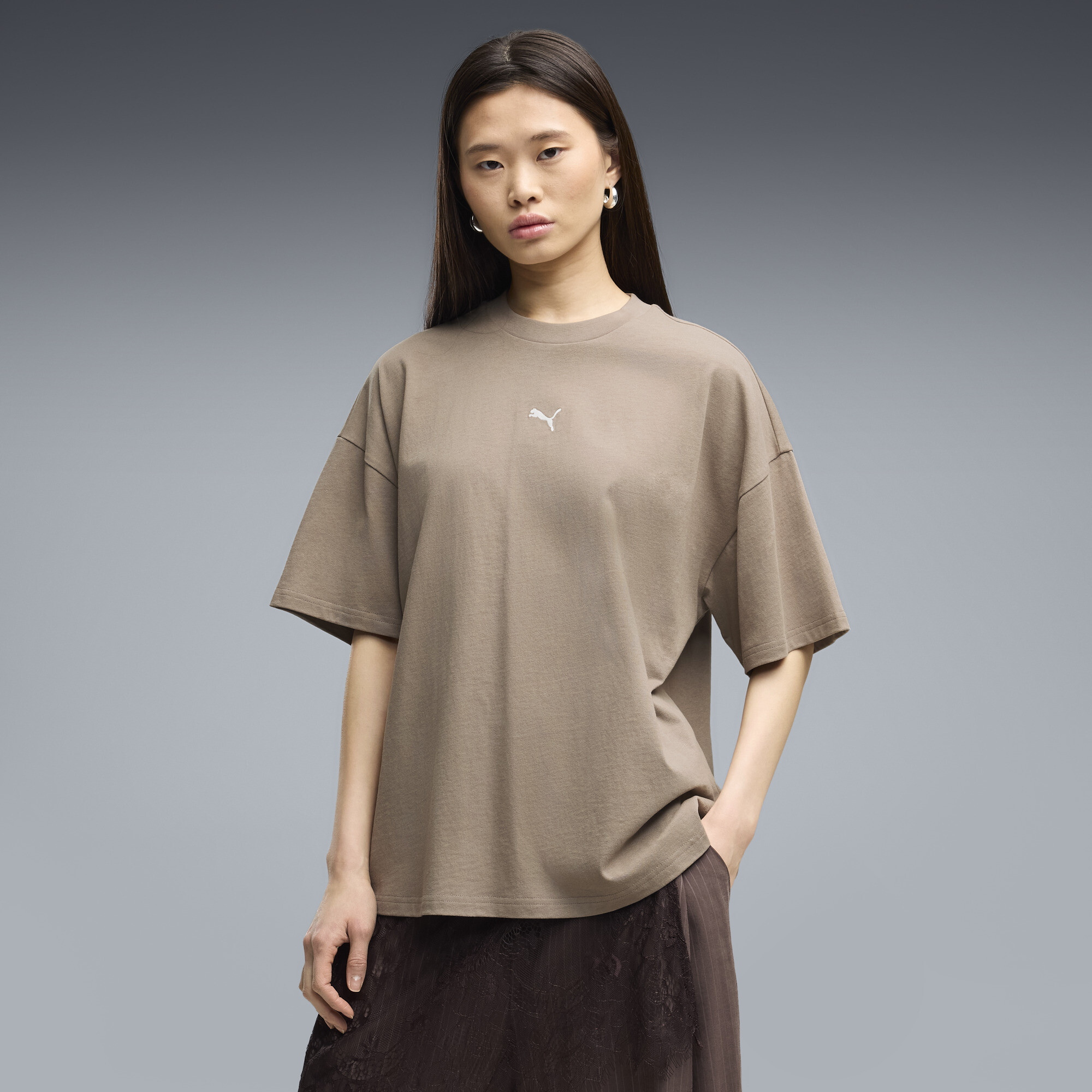 PUMA Essentials Oversized T-Shirt Damen, Kleidung, , M