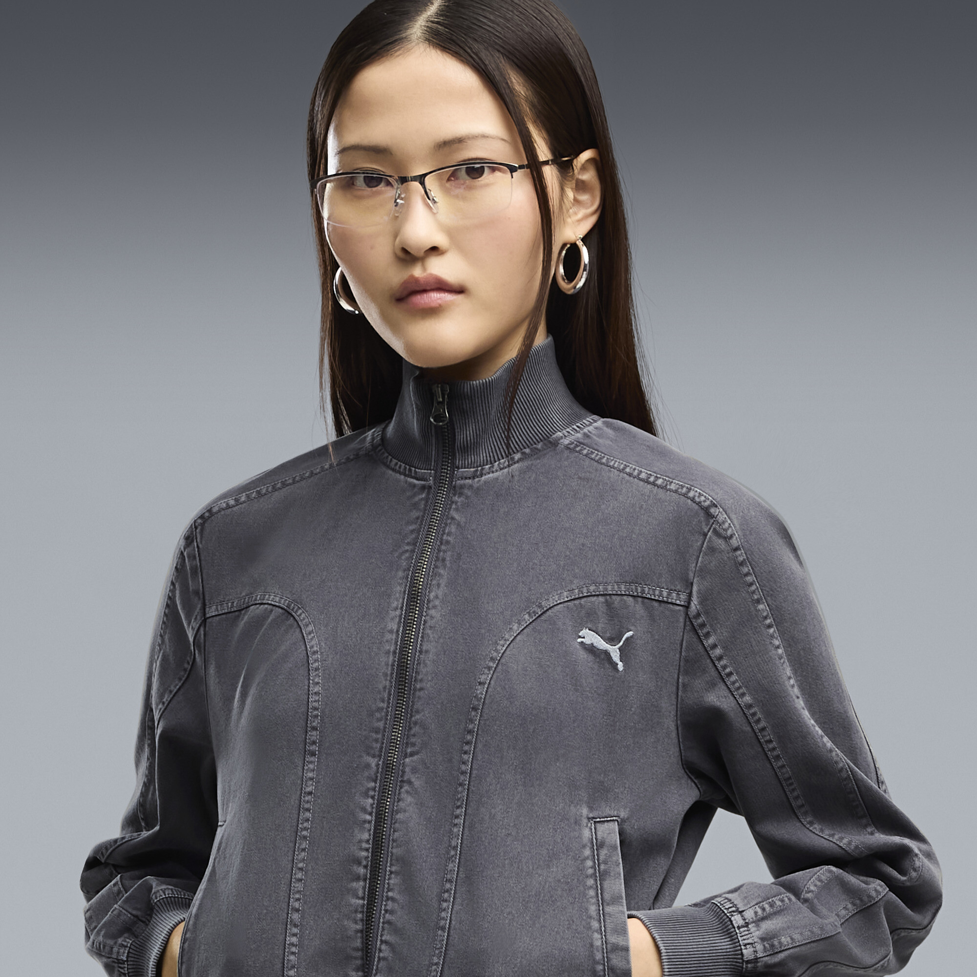 Chaqueta corta FUTURE.PUMA.ARCHIVE Washed para mujer