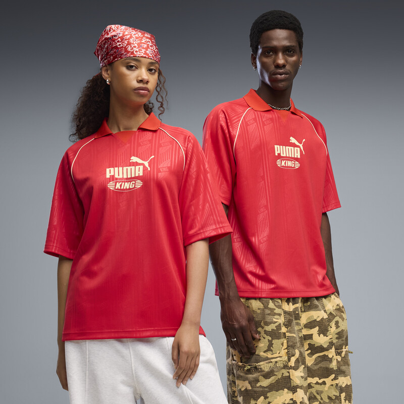 PUMA KING Collar Boxy Jersey