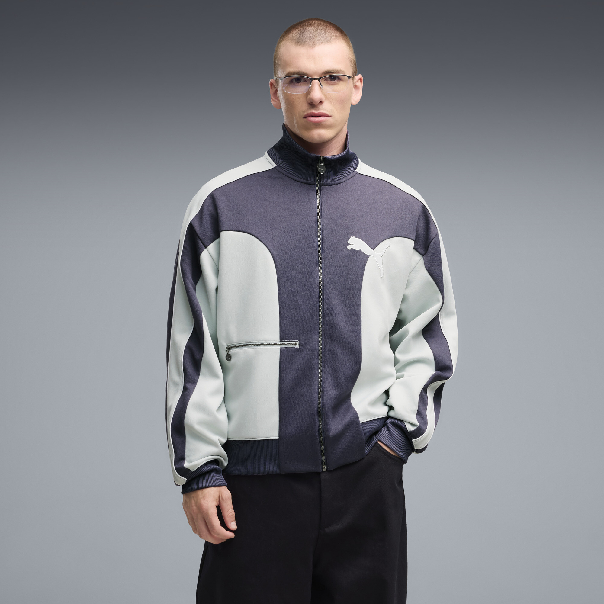 PUMA Veste de survtement dcontracte T7 Love Of The Cat Homme Accessoires Gris XS 90 €