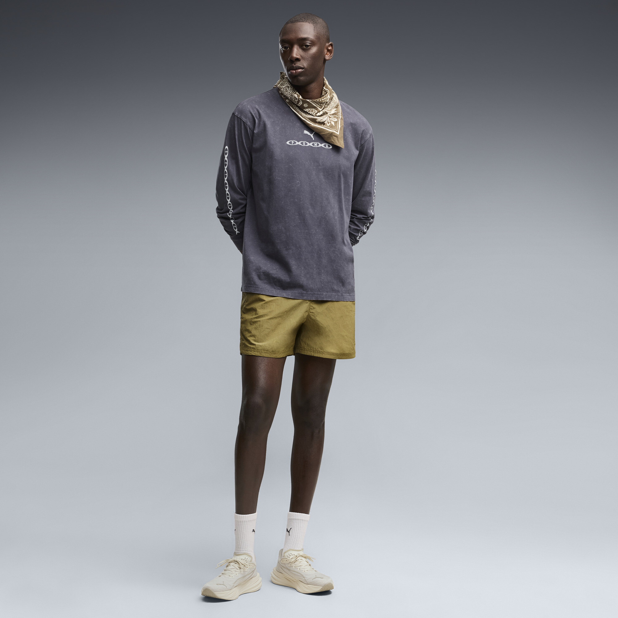 Short holgado Run Culture Collective T7 para hombre