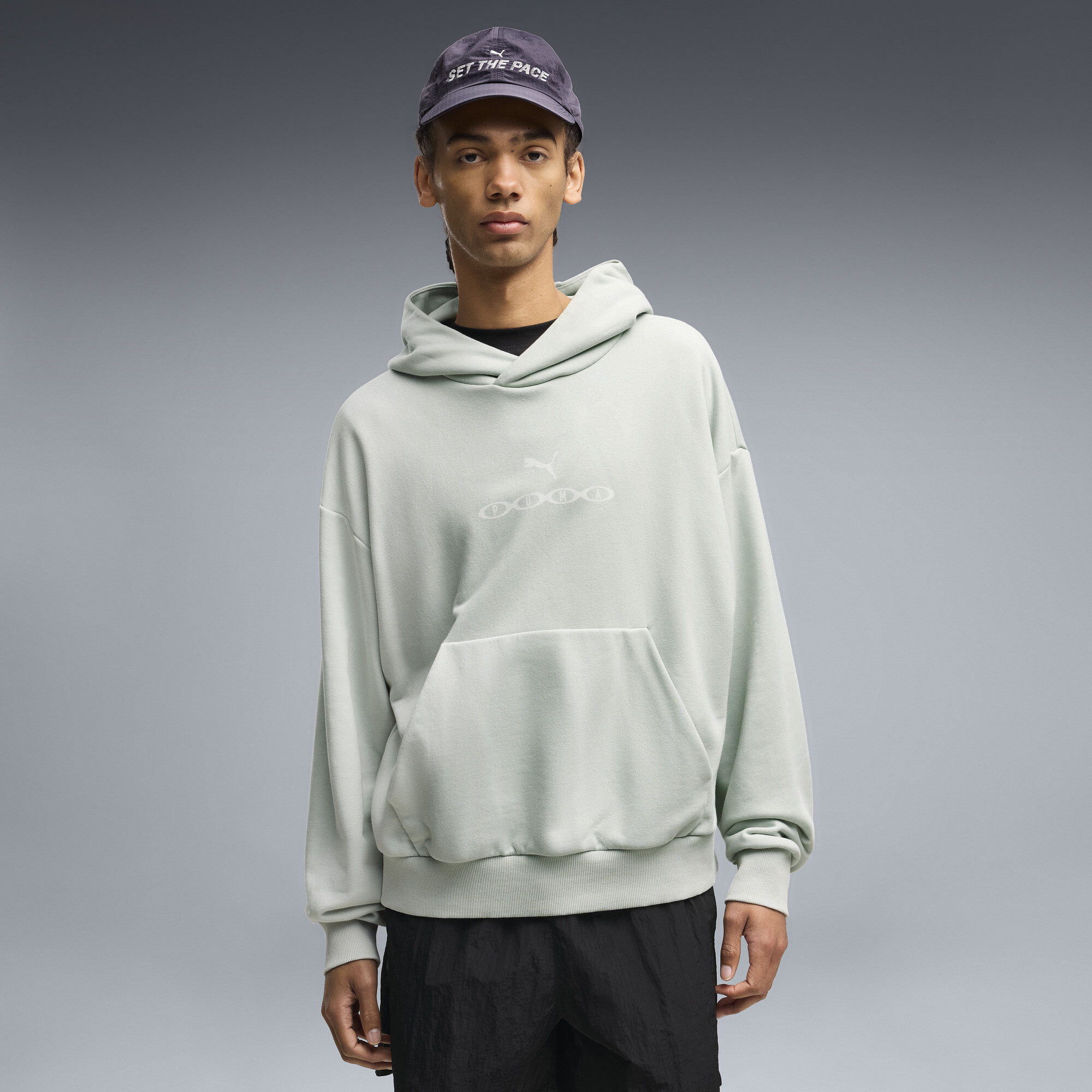 Polerón Run Culture Collective Boxy para hombre