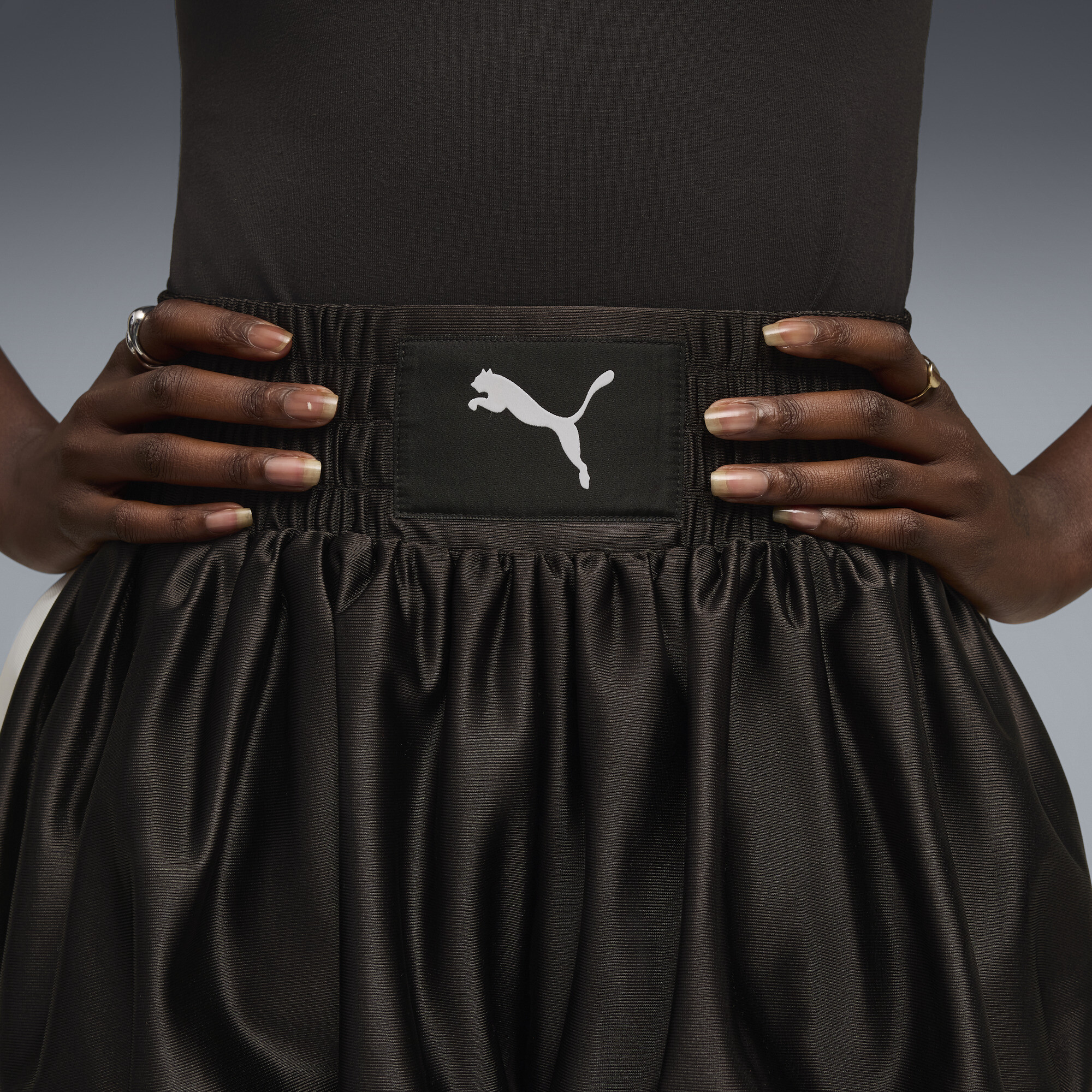 PUMA T7 ballon-boxershort voor Dames, Zwart, Maat M thumbnail 4