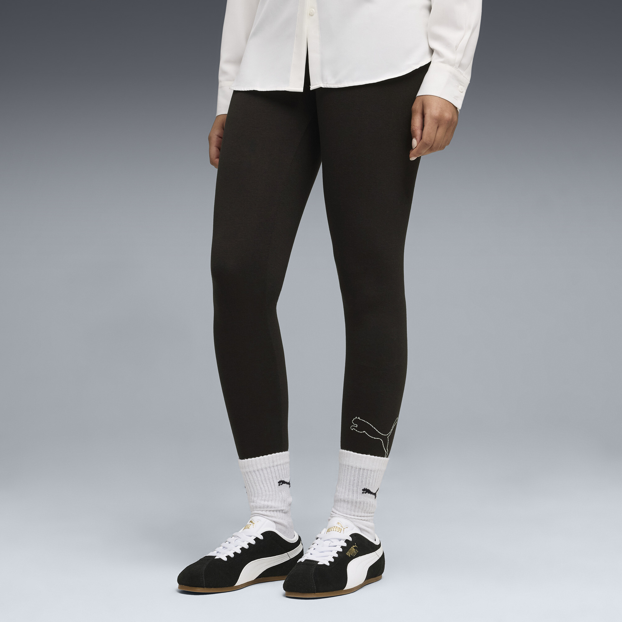 PUMA Bedazzled legging voor Dames, Zwart, Maat M