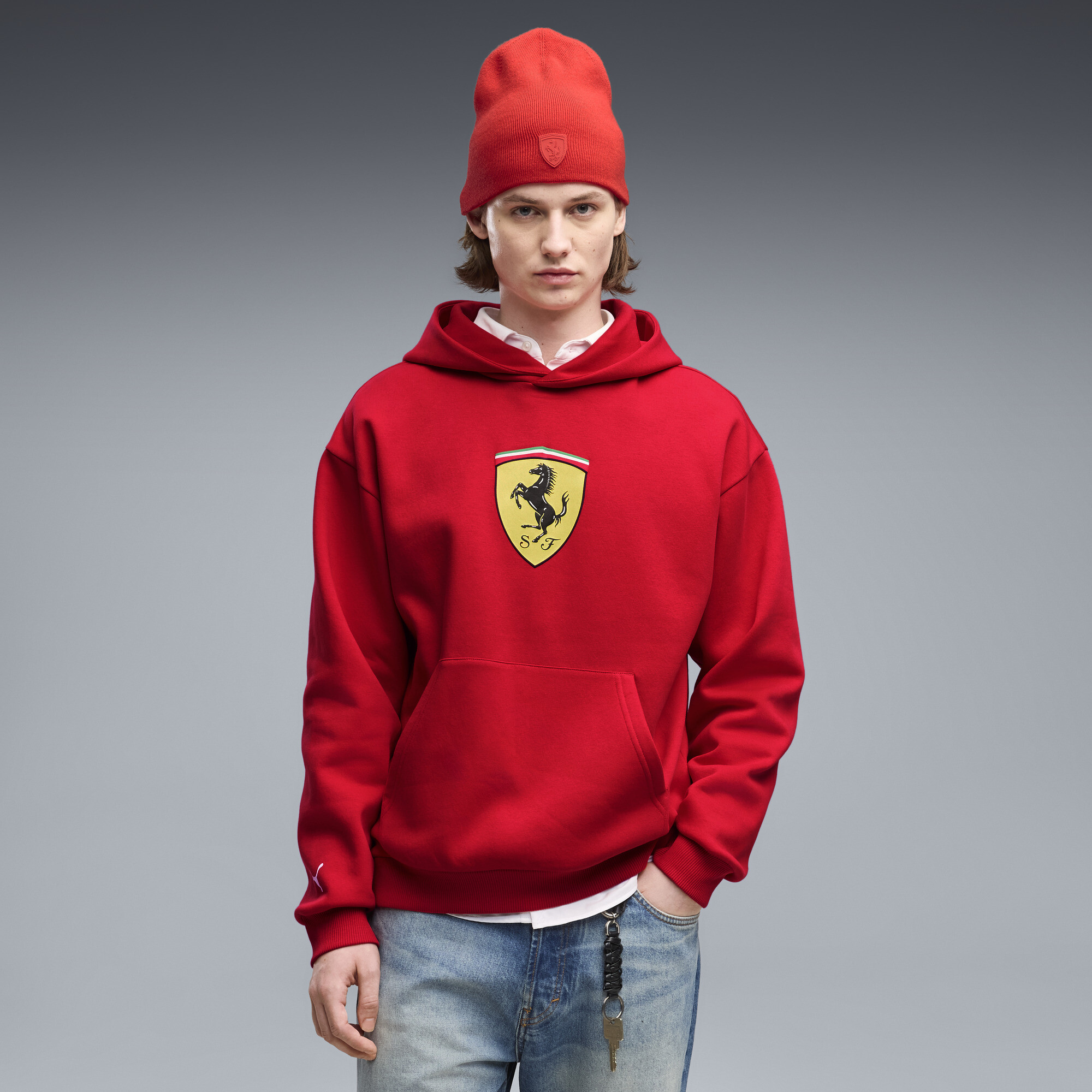 Polerón Ferrari Coloured Shield para hombre