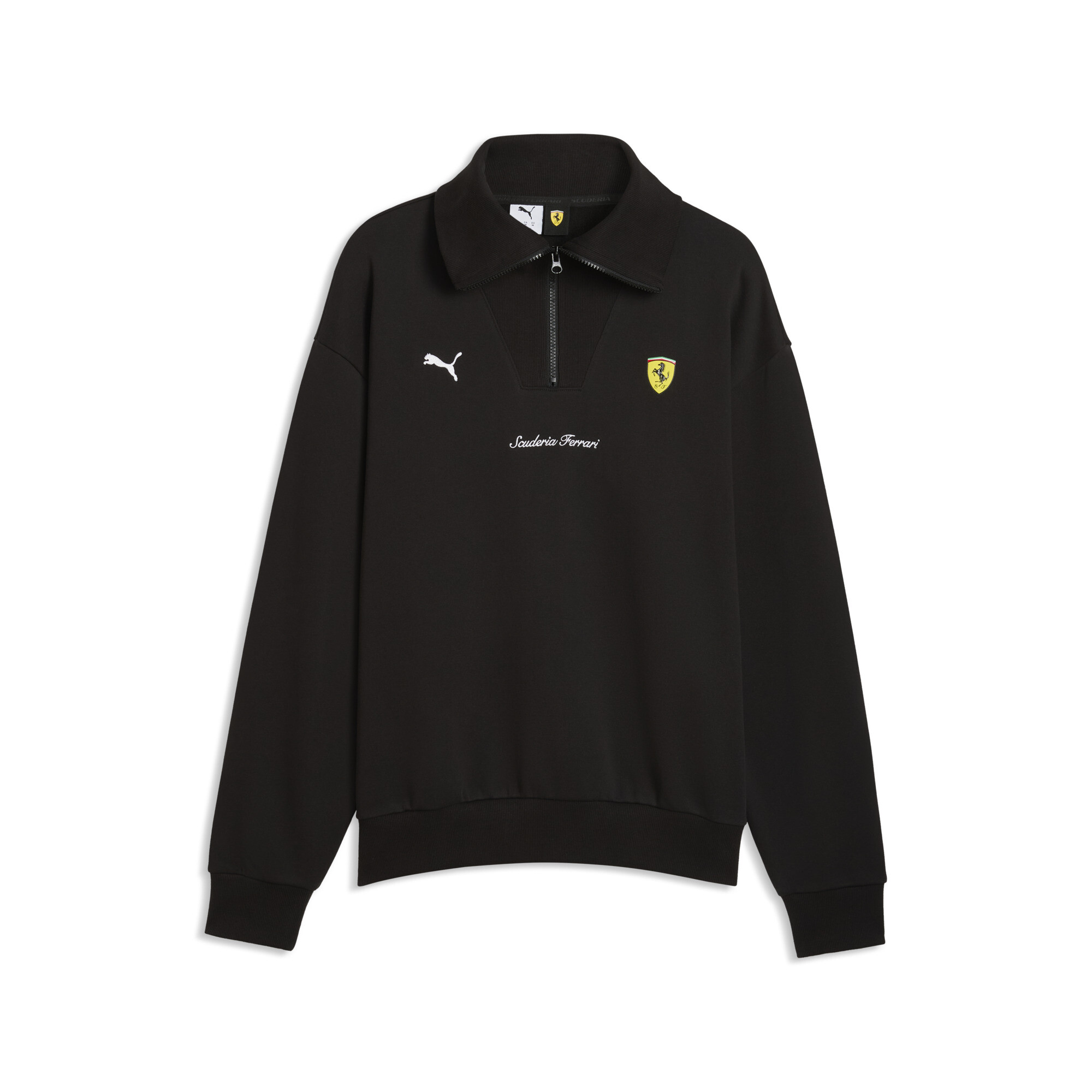 PUMA Sweat-shirt col 12 zipp Scuderia Ferrari HP Homme Accessoires Noir S 100€