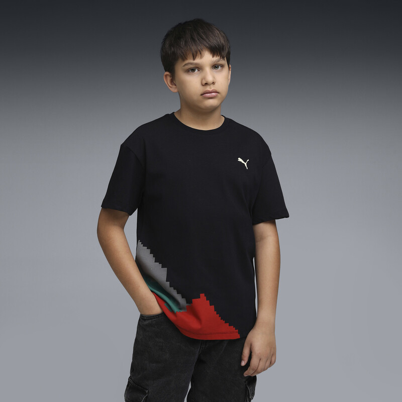 

PUMA SKATES Boys' Crew Neck Back Print T-shirt