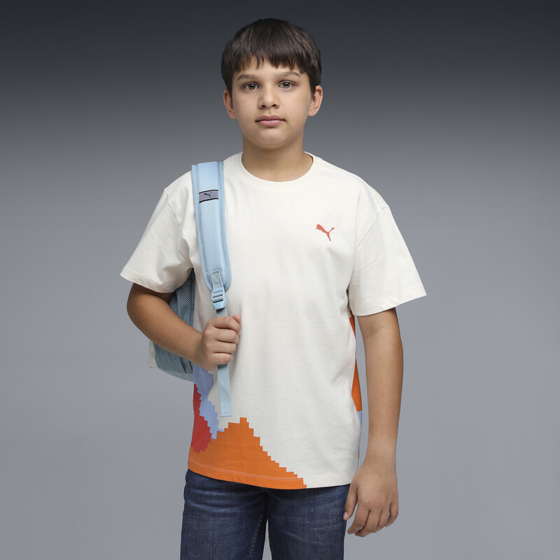 PUMA SKATES Boys' Crew Neck Back Print T-shirt