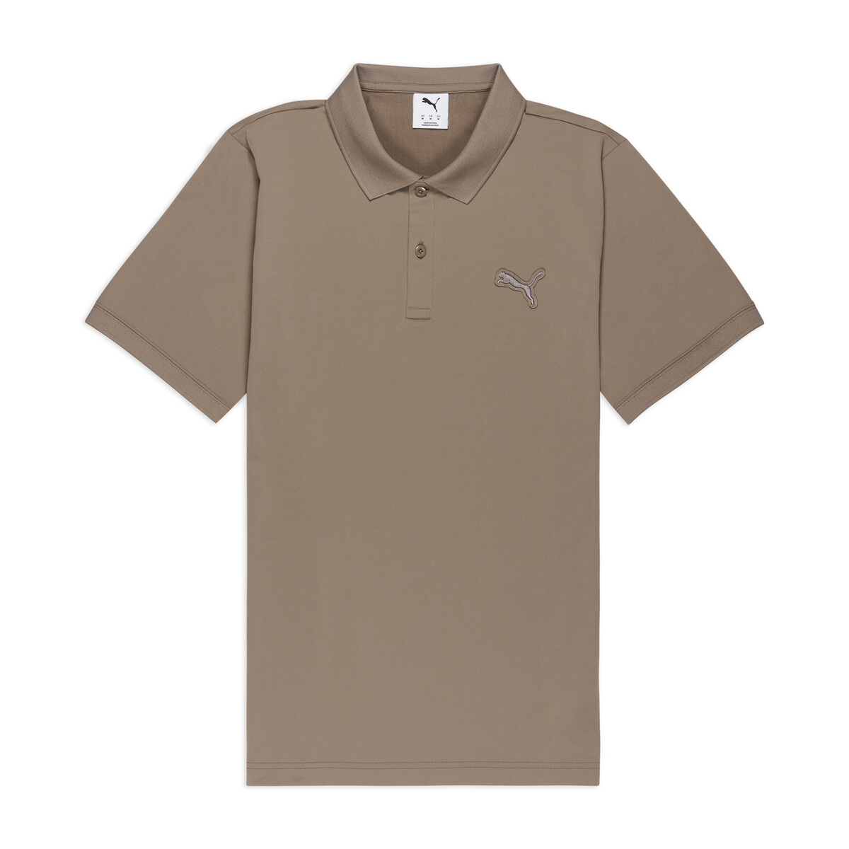 PUMA Classic Polo Men in Mouse Gray, Medium