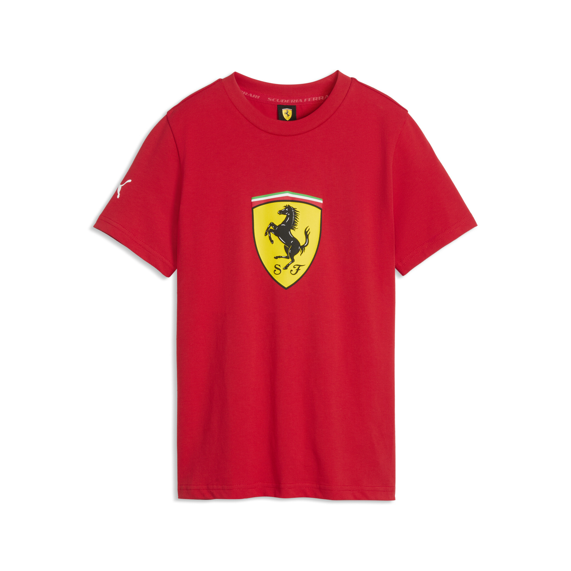 PUMA T shirt à écusson coloré Scuderia Ferrari HP Enfant et Adolescent Accessoires 5 6Y - vue 2